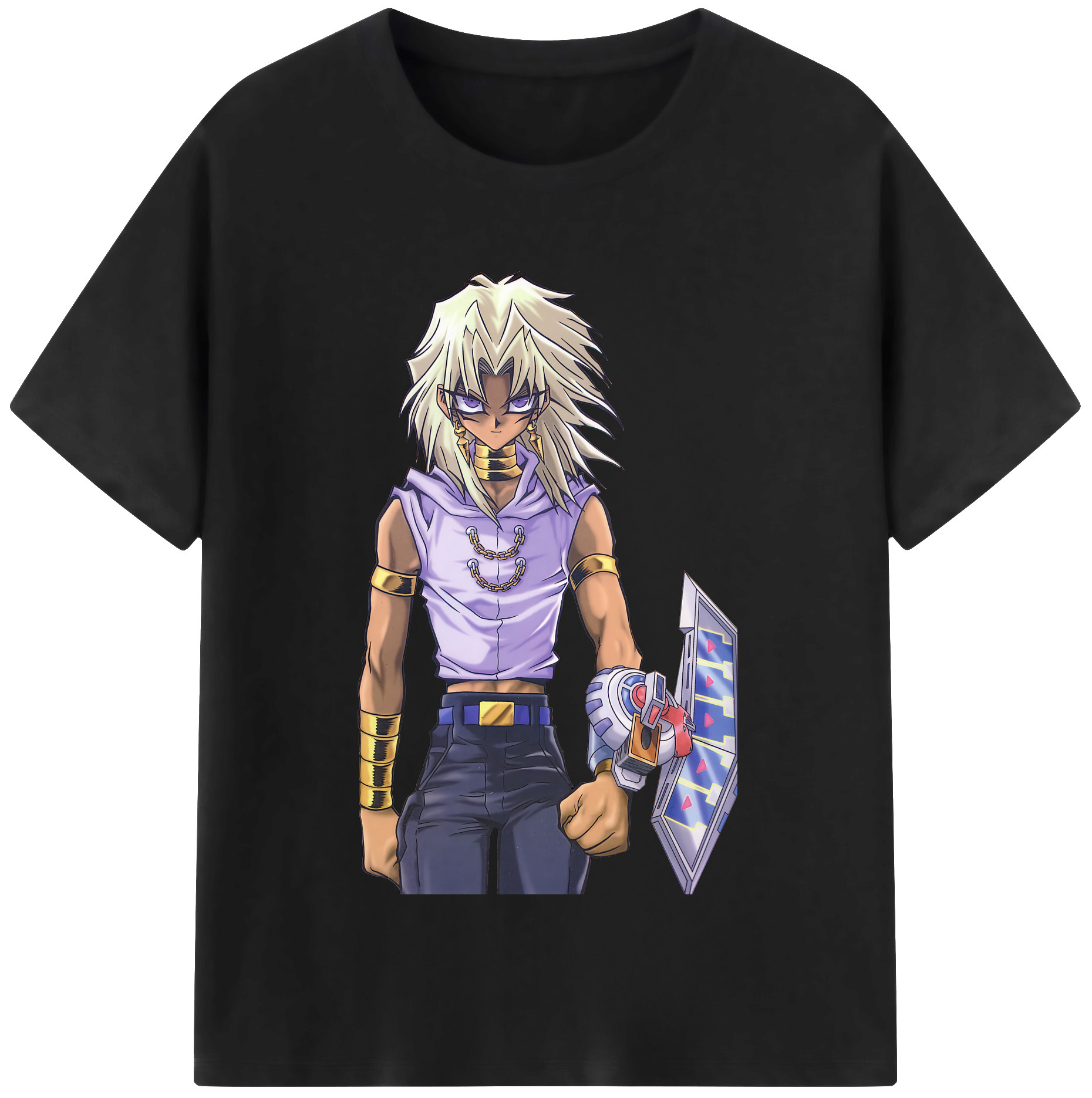 （画像用） 遊☆戯☆王 Yu-Gi-Oh! レディースカジュアルプリントTシャツ（綿100％）