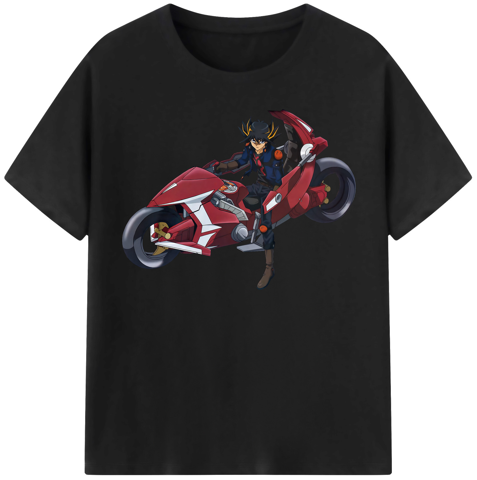 （画像用） 遊☆戯☆王 Yu-Gi-Oh! レディースカジュアルプリントTシャツ（綿100％）