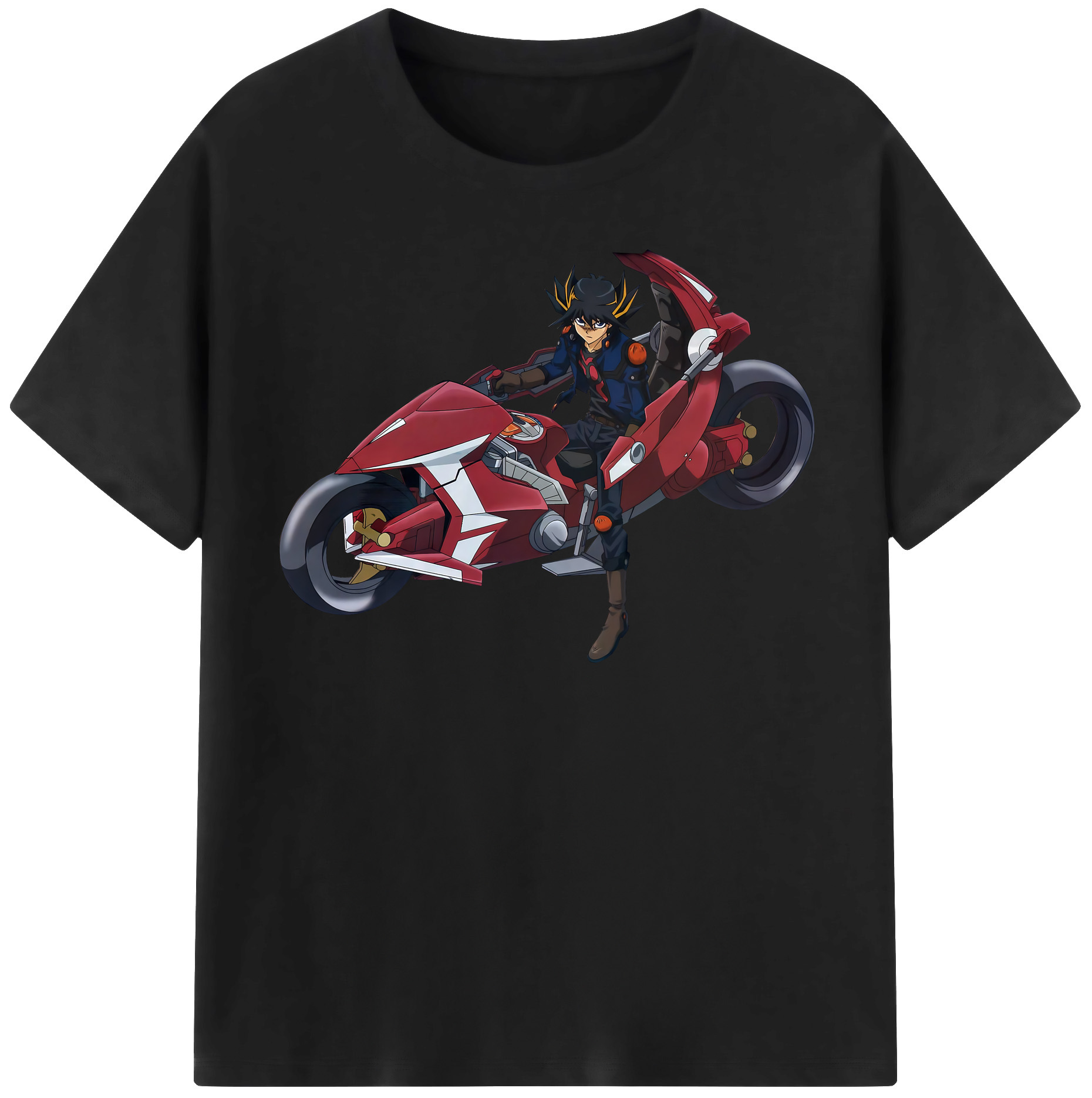 （画像用） 遊☆戯☆王 Yu-Gi-Oh! レディースカジュアルプリントTシャツ（綿100％）