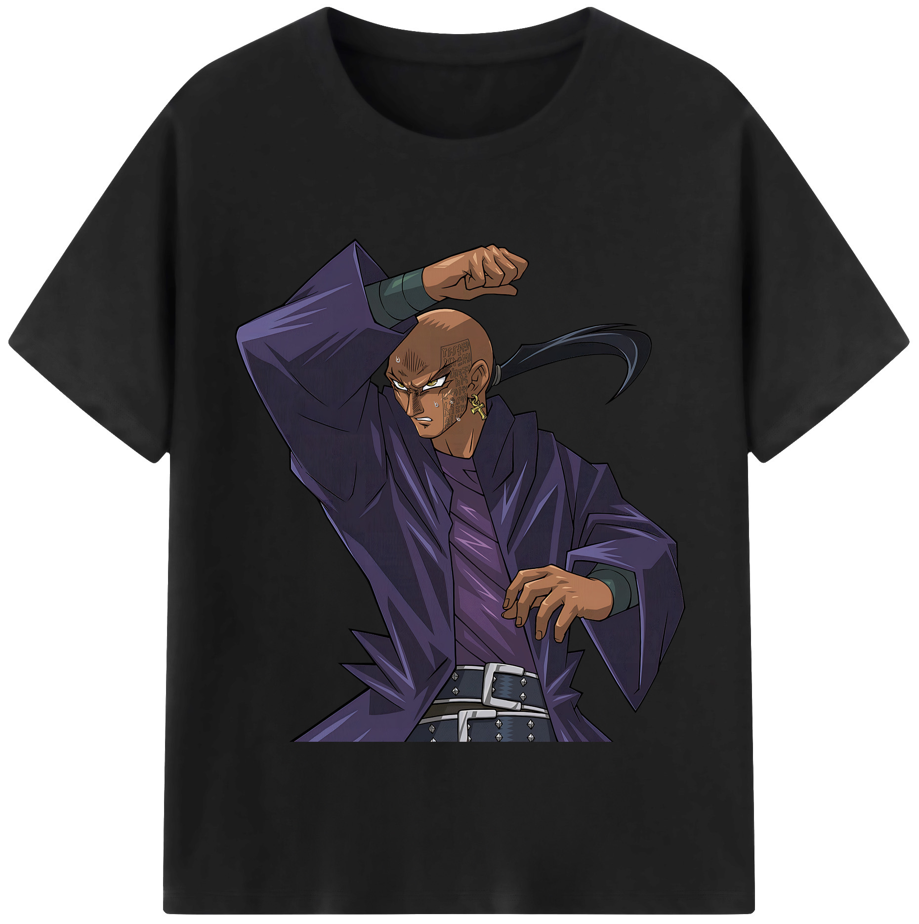 （画像用） 遊☆戯☆王 Yu-Gi-Oh! レディースカジュアルプリントTシャツ（綿100％）