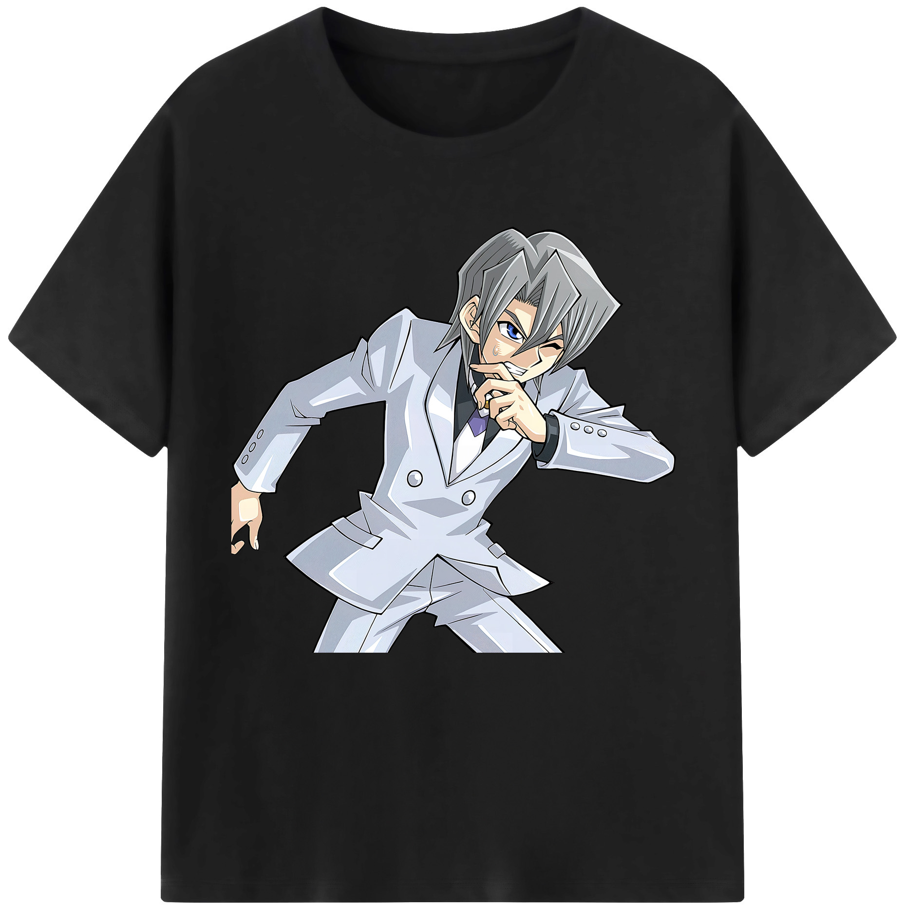 （画像用） 遊☆戯☆王 Yu-Gi-Oh! レディースカジュアルプリントTシャツ（綿100％）