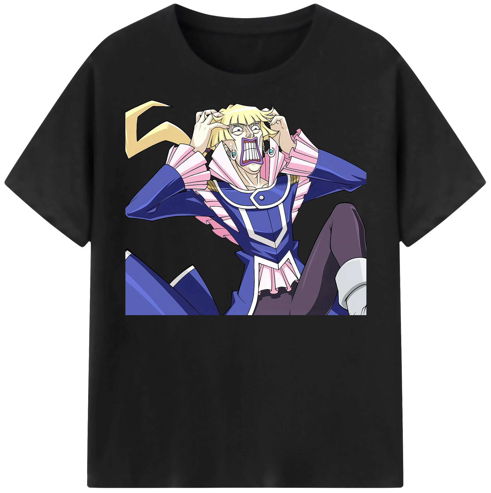 （画像用） 遊☆戯☆王 Yu-Gi-Oh! レディースカジュアルプリントTシャツ（綿100％）