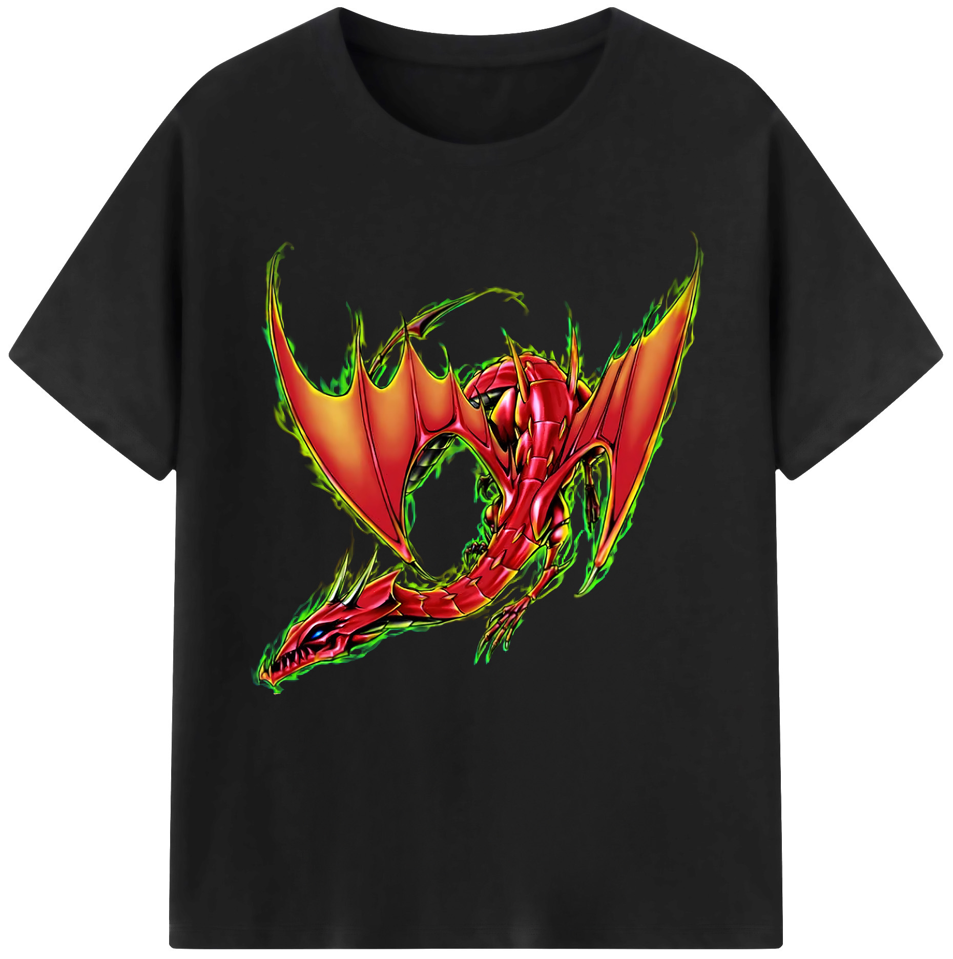 （画像用） 遊☆戯☆王 Yu-Gi-Oh! レディースカジュアルプリントTシャツ（綿100％）