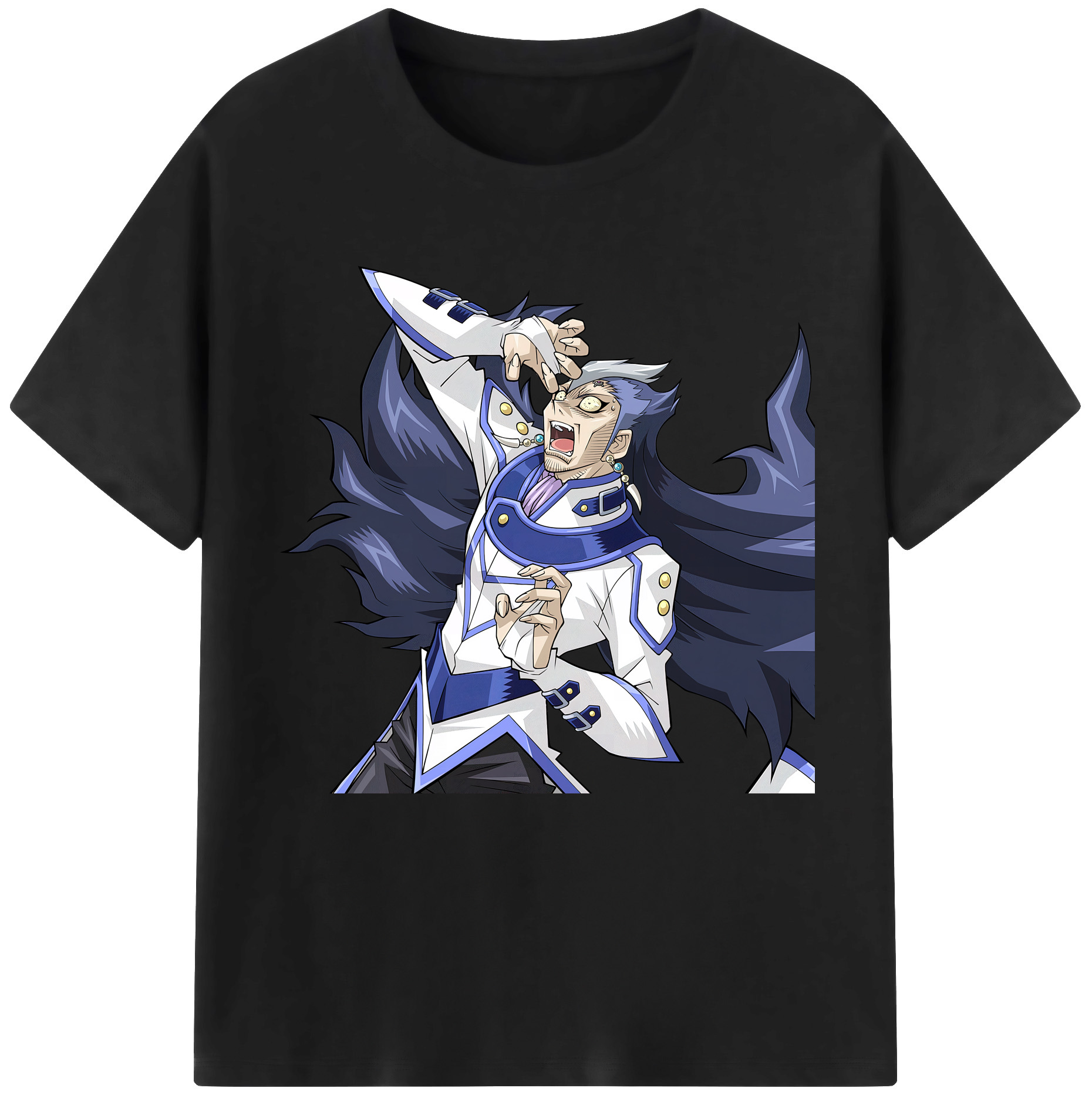 （画像用） 遊☆戯☆王 Yu-Gi-Oh! レディースカジュアルプリントTシャツ（綿100％）