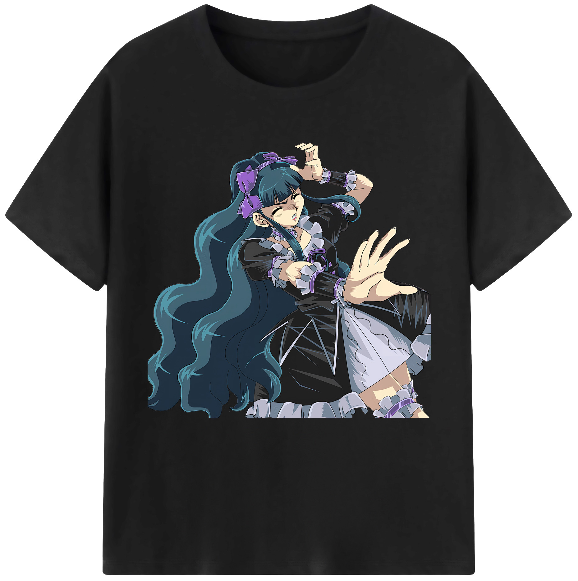 （画像用） 遊☆戯☆王 Yu-Gi-Oh! レディースカジュアルプリントTシャツ（綿100％）