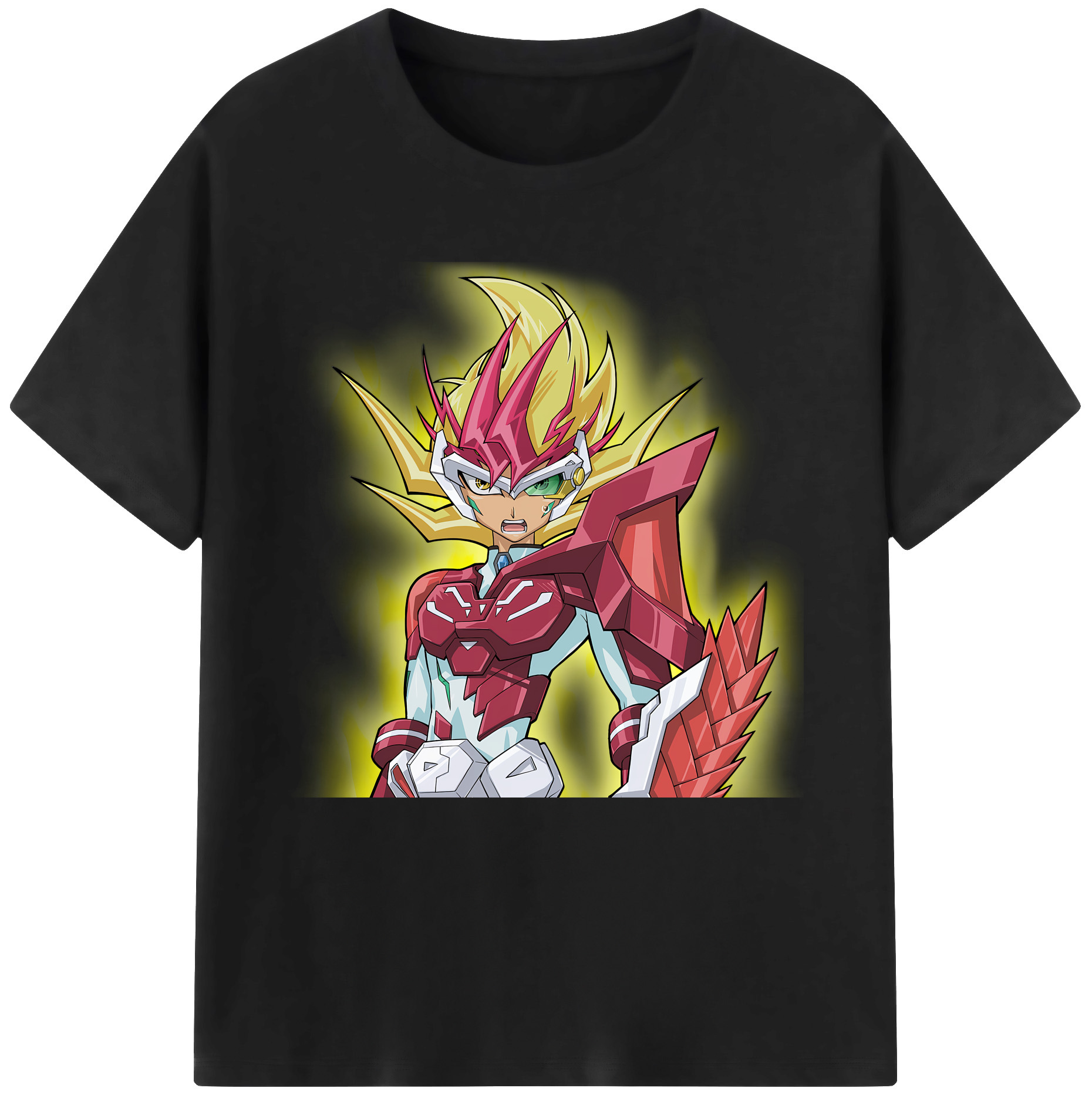 （画像用） 遊☆戯☆王 Yu-Gi-Oh! レディースカジュアルプリントTシャツ（綿100％）