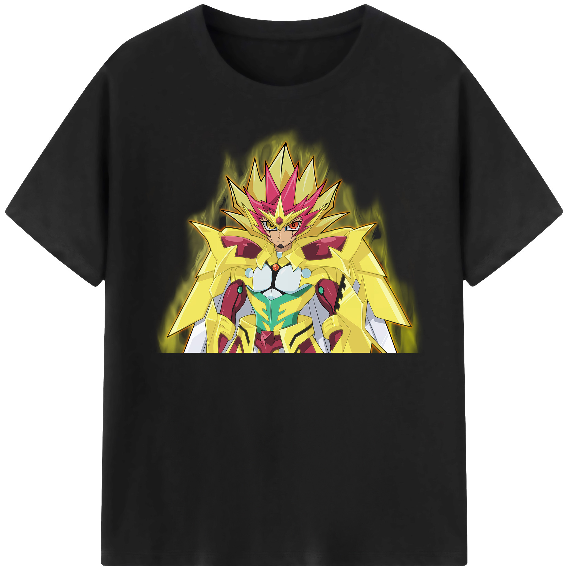 （画像用） 遊☆戯☆王 Yu-Gi-Oh! レディースカジュアルプリントTシャツ（綿100％）