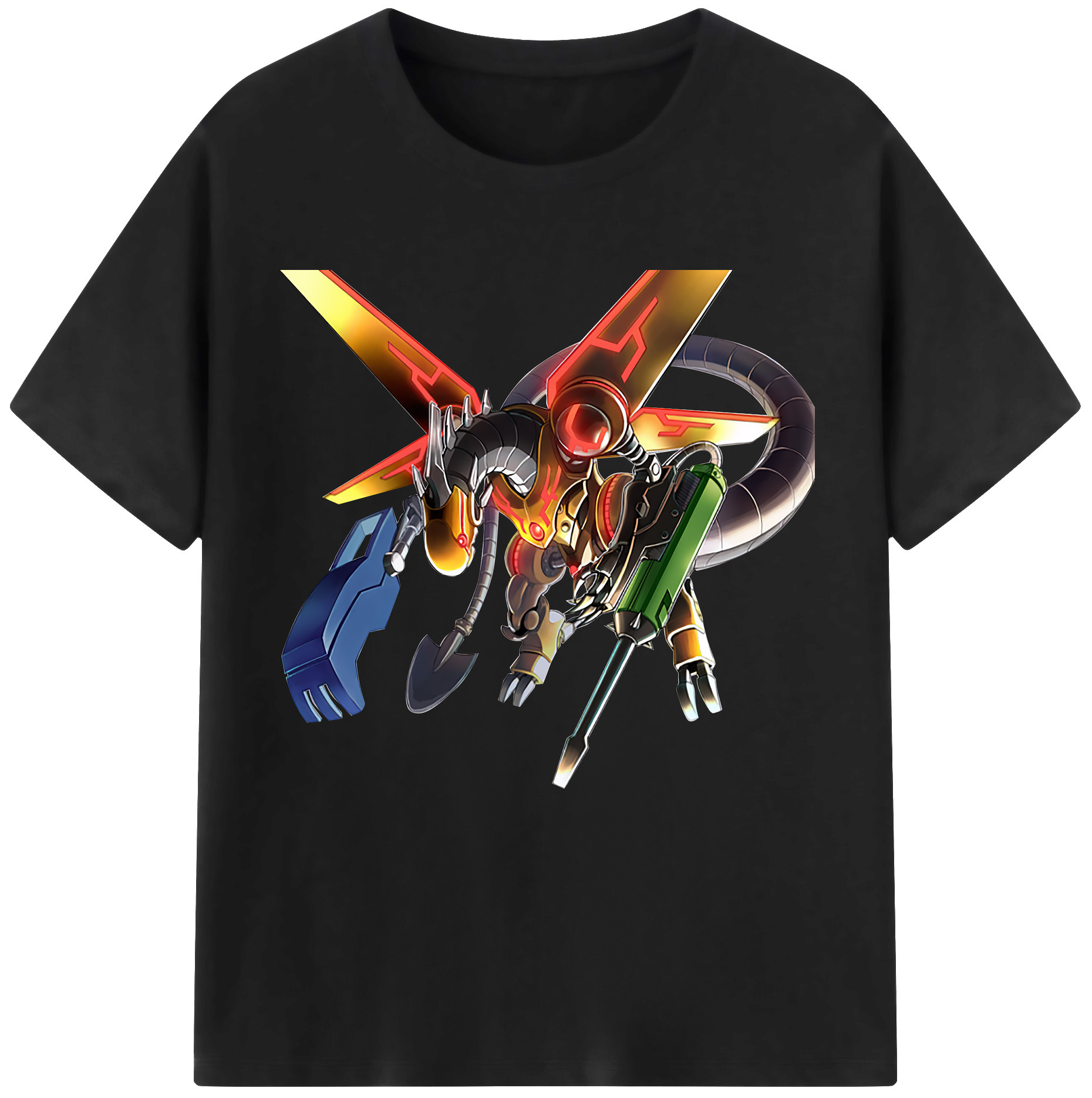 （画像用） 遊☆戯☆王 Yu-Gi-Oh! レディースカジュアルプリントTシャツ（綿100％）