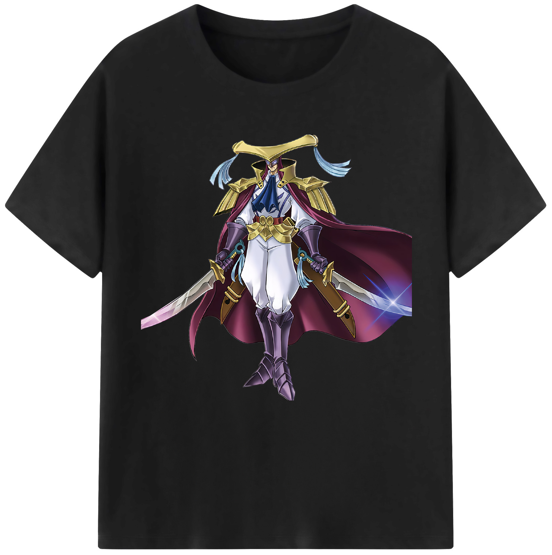（画像用） 遊☆戯☆王 Yu-Gi-Oh! レディースカジュアルプリントTシャツ（綿100％）