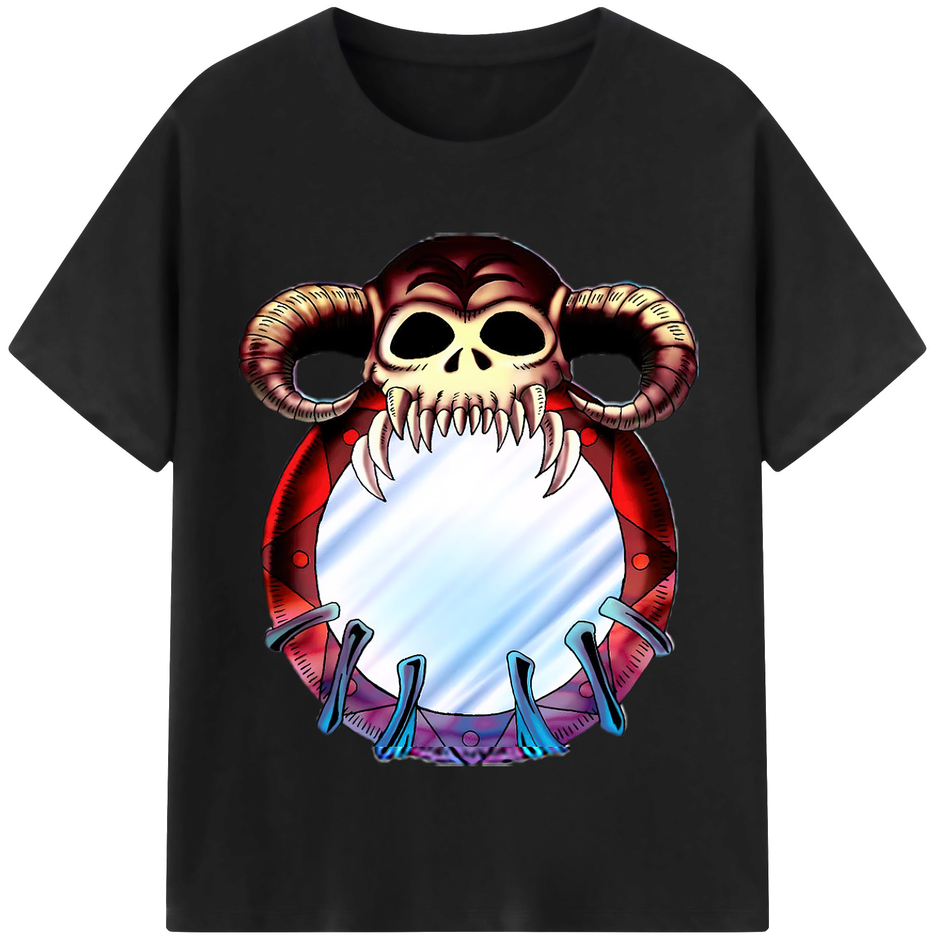 （画像用） 遊☆戯☆王 Yu-Gi-Oh! レディースカジュアルプリントTシャツ（綿100％）