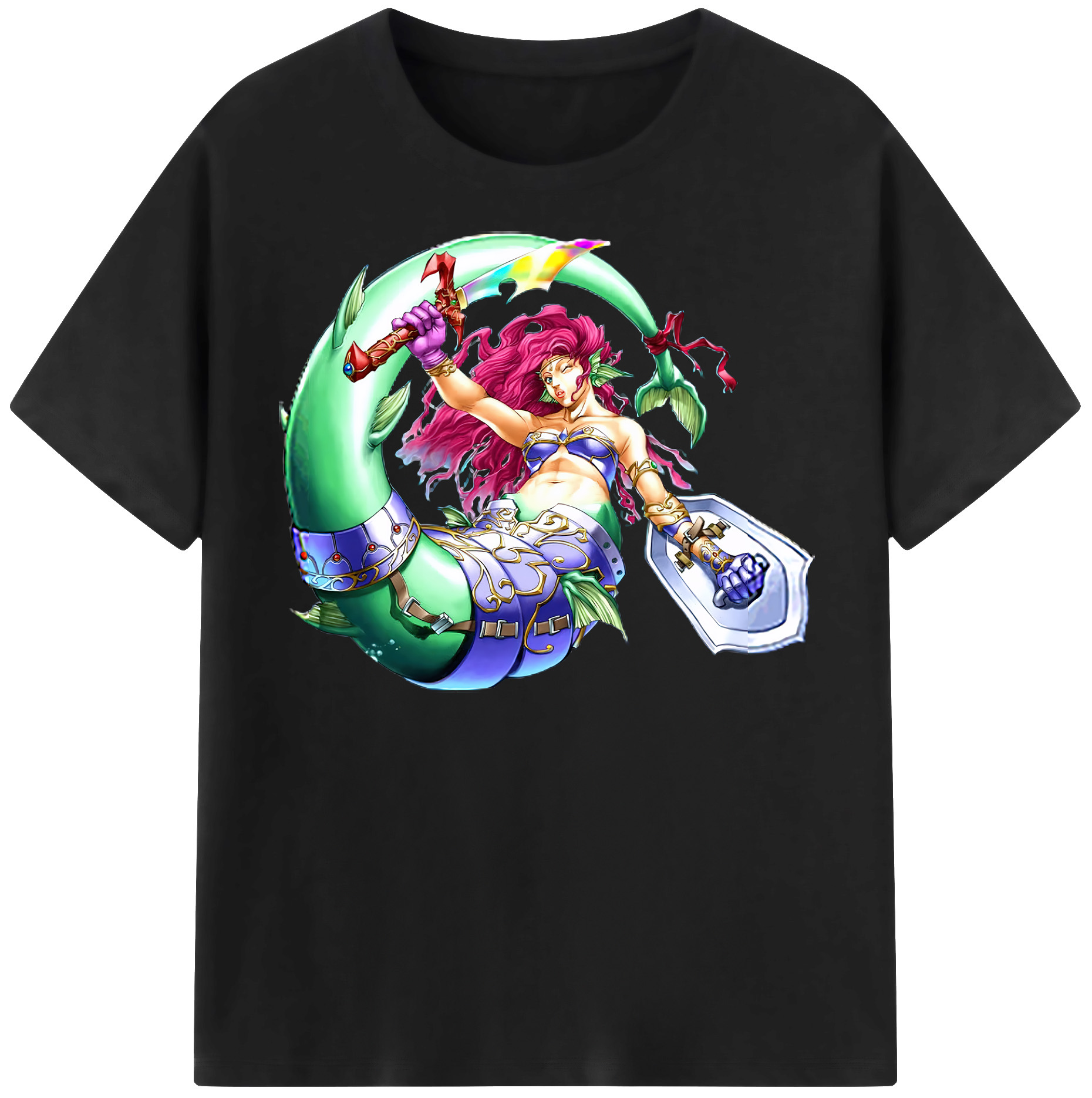 （画像用） 遊☆戯☆王 Yu-Gi-Oh! レディースカジュアルプリントTシャツ（綿100％）