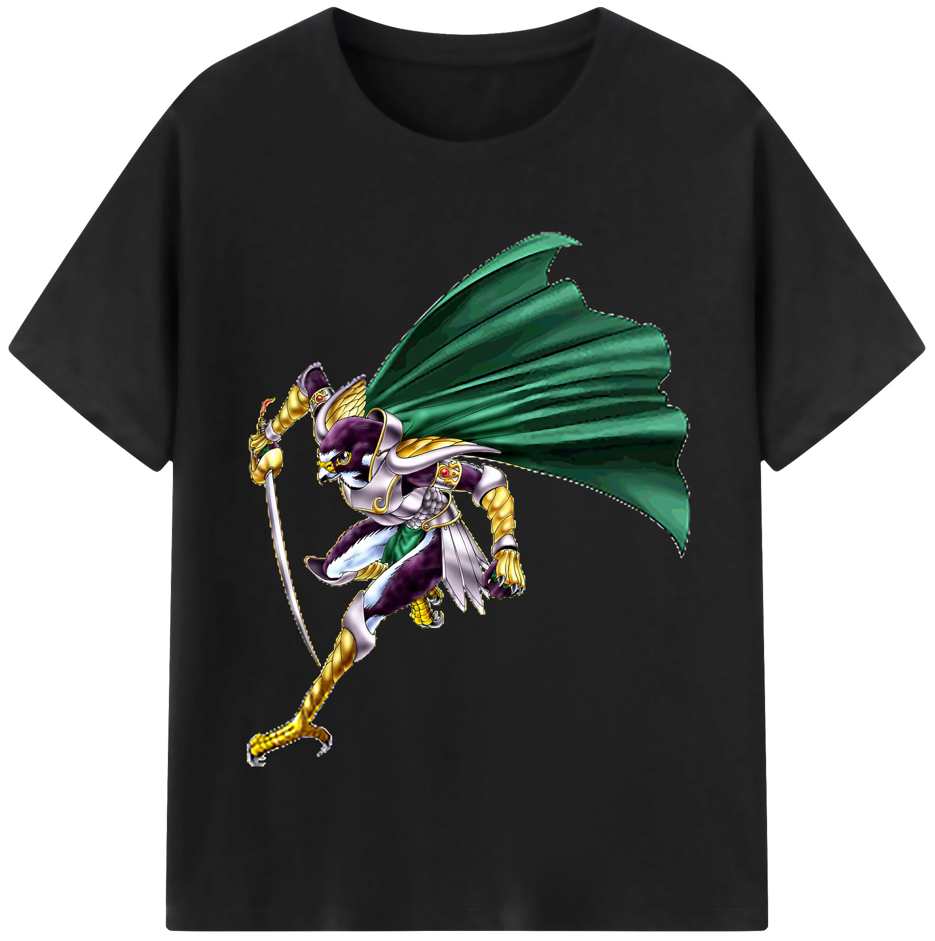 （画像用） 遊☆戯☆王 Yu-Gi-Oh! レディースカジュアルプリントTシャツ（綿100％）