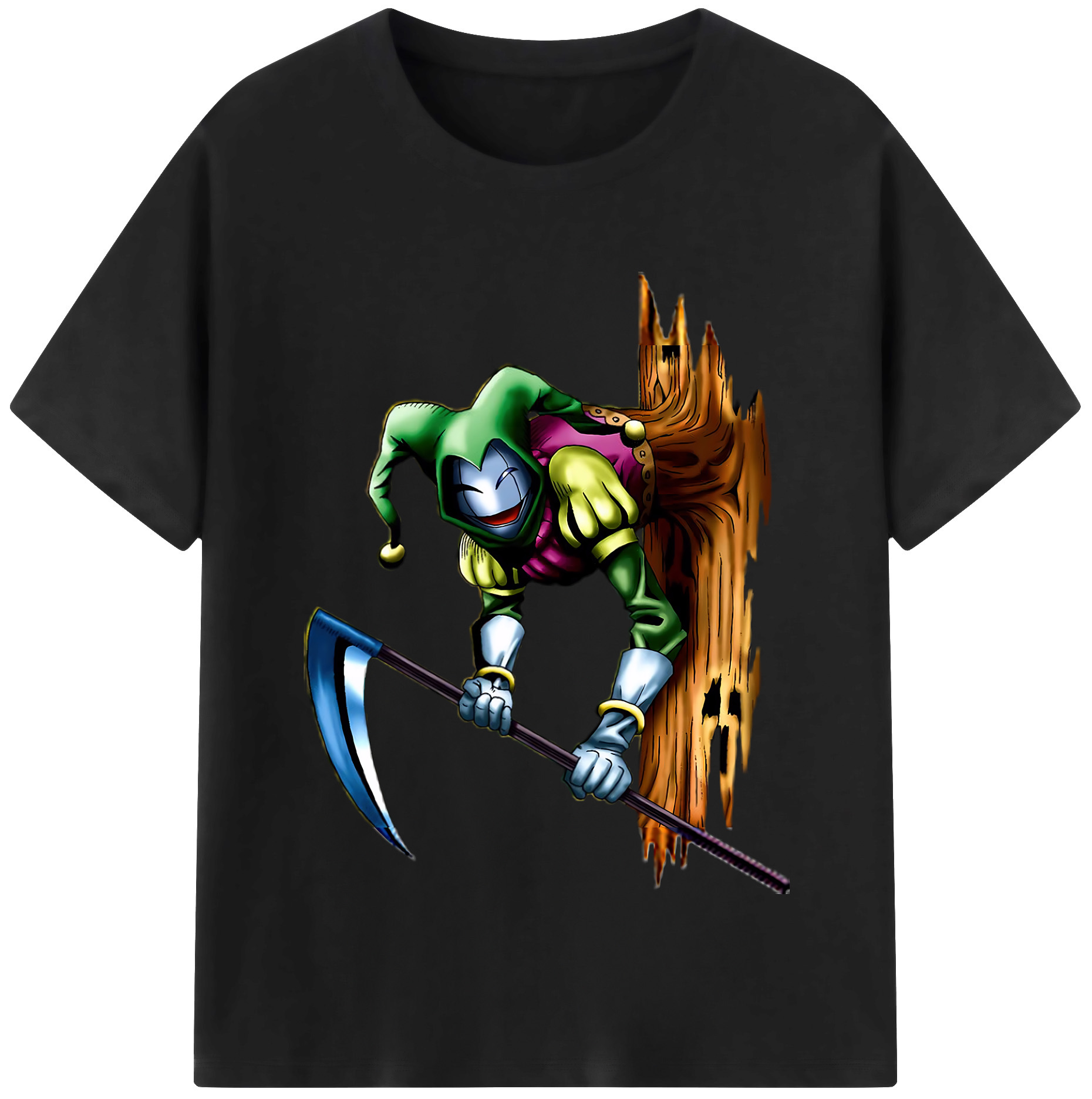 （画像用） 遊☆戯☆王 Yu-Gi-Oh! レディースカジュアルプリントTシャツ（綿100％）