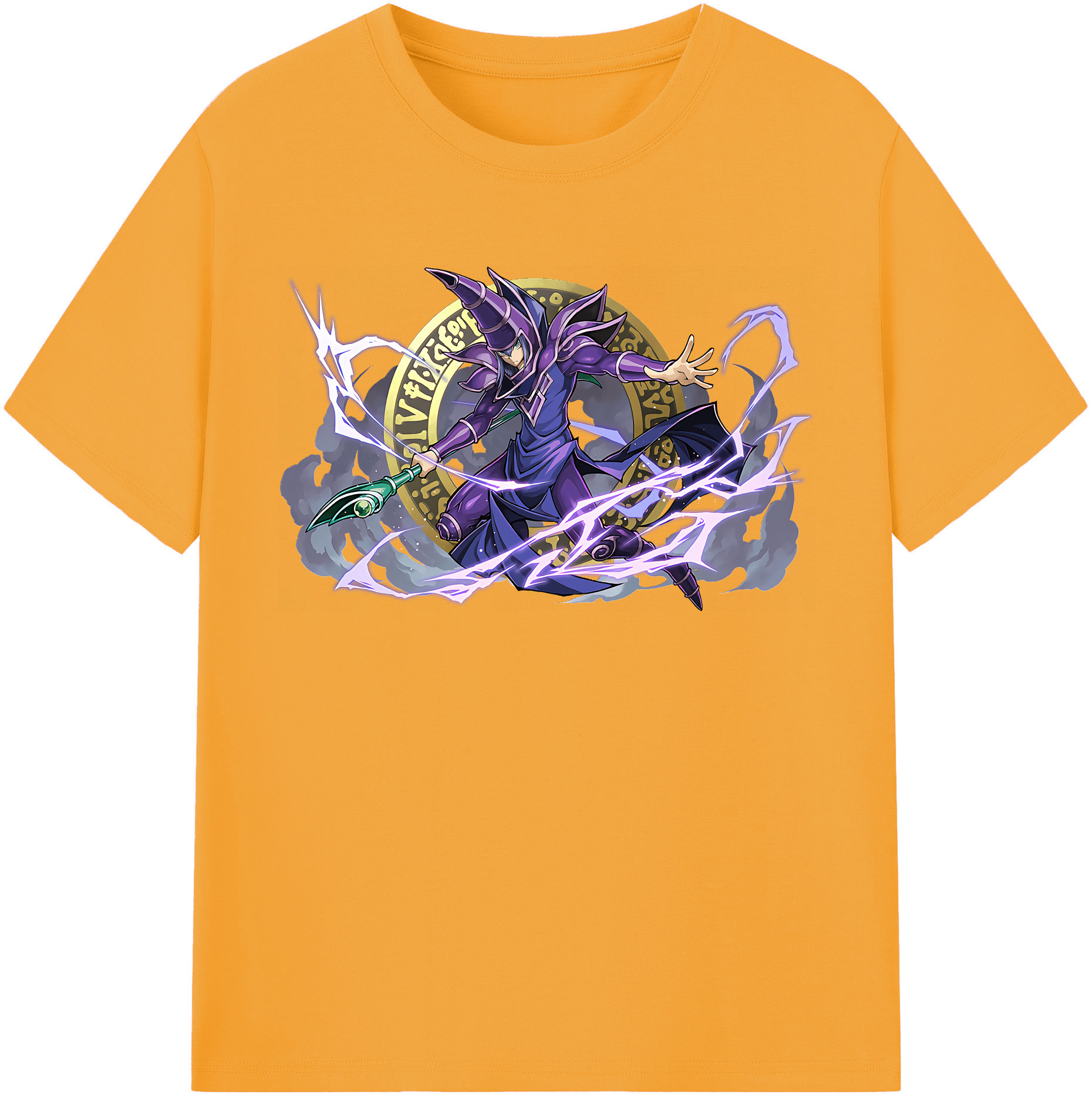 （画像用） 遊☆戯☆王 Yu-Gi-Oh! レディースカジュアルプリントTシャツ（綿100％）