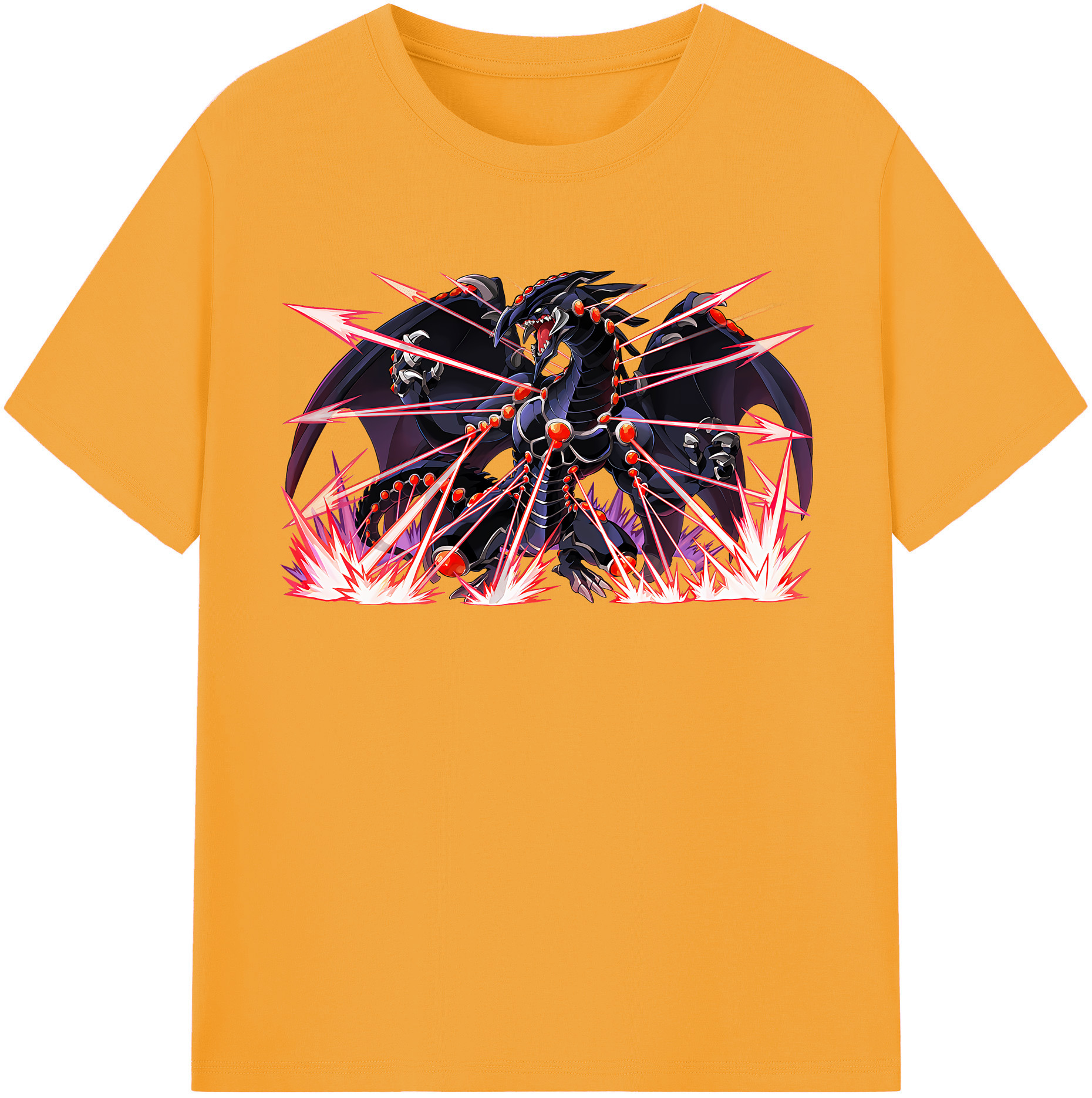 （画像用） 遊☆戯☆王 Yu-Gi-Oh! レディースカジュアルプリントTシャツ（綿100％）