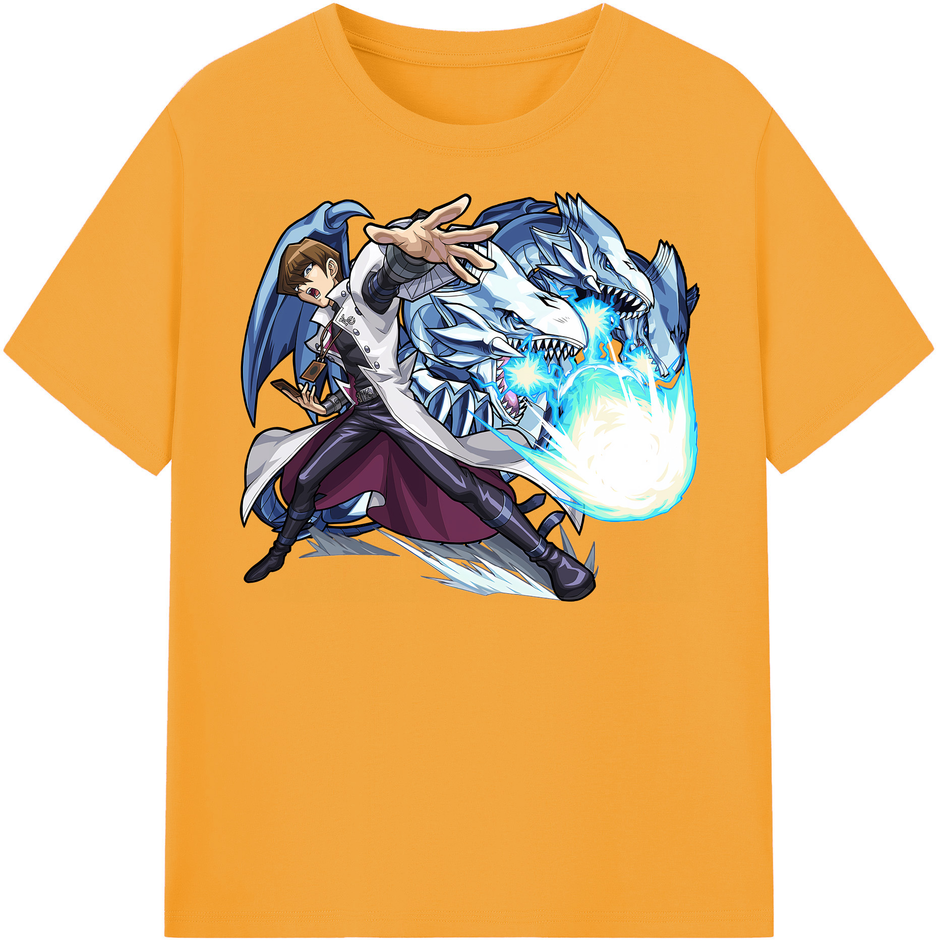 （画像用） 遊☆戯☆王 Yu-Gi-Oh! レディースカジュアルプリントTシャツ（綿100％）