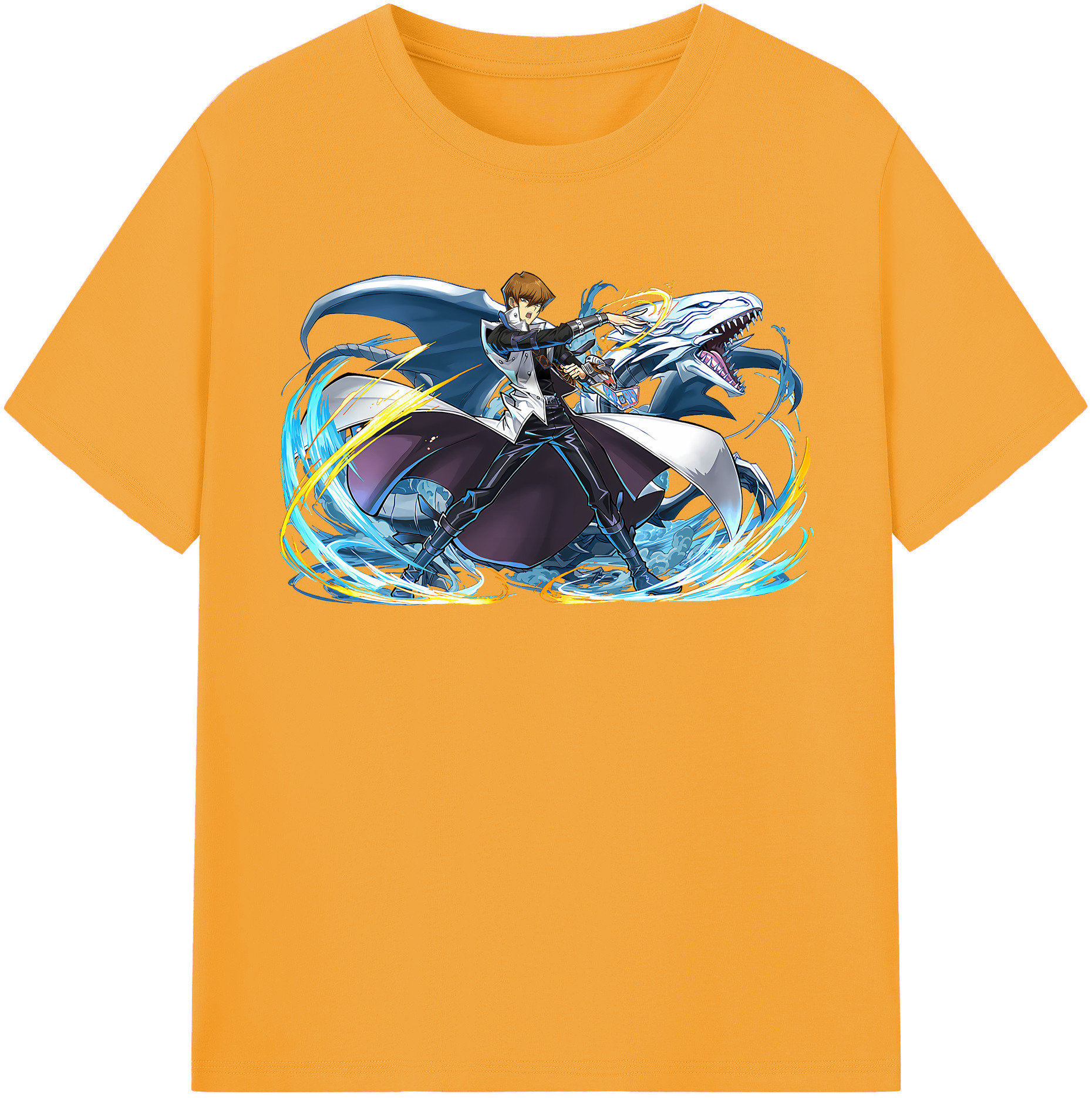 （画像用） 遊☆戯☆王 Yu-Gi-Oh! レディースカジュアルプリントTシャツ（綿100％）