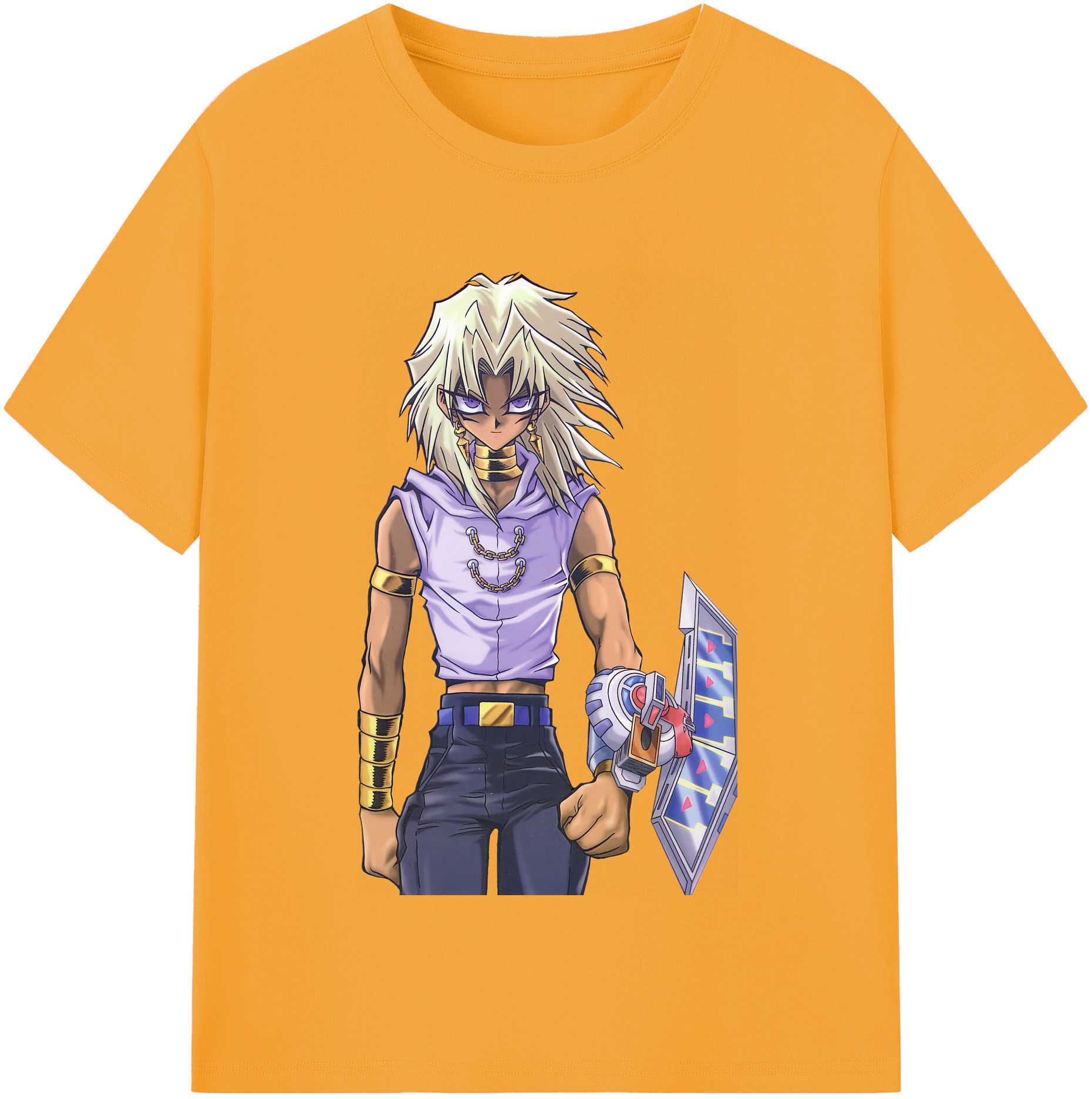 （画像用） 遊☆戯☆王 Yu-Gi-Oh! レディースカジュアルプリントTシャツ（綿100％）