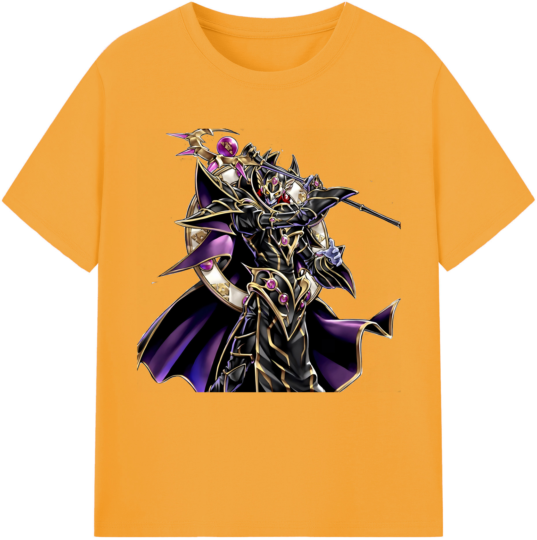 （画像用） 遊☆戯☆王 Yu-Gi-Oh! レディースカジュアルプリントTシャツ（綿100％）