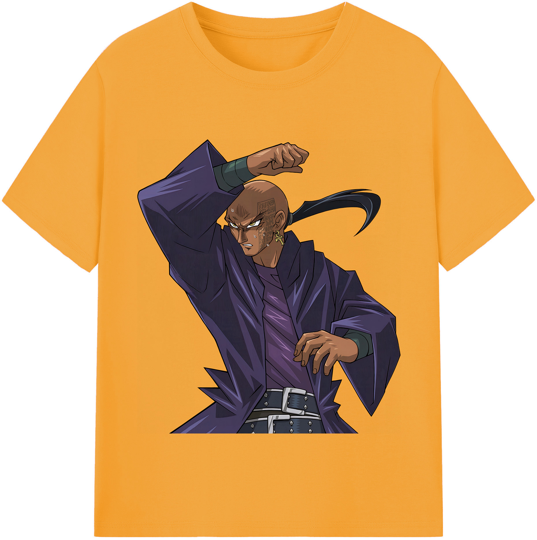 （画像用） 遊☆戯☆王 Yu-Gi-Oh! レディースカジュアルプリントTシャツ（綿100％）