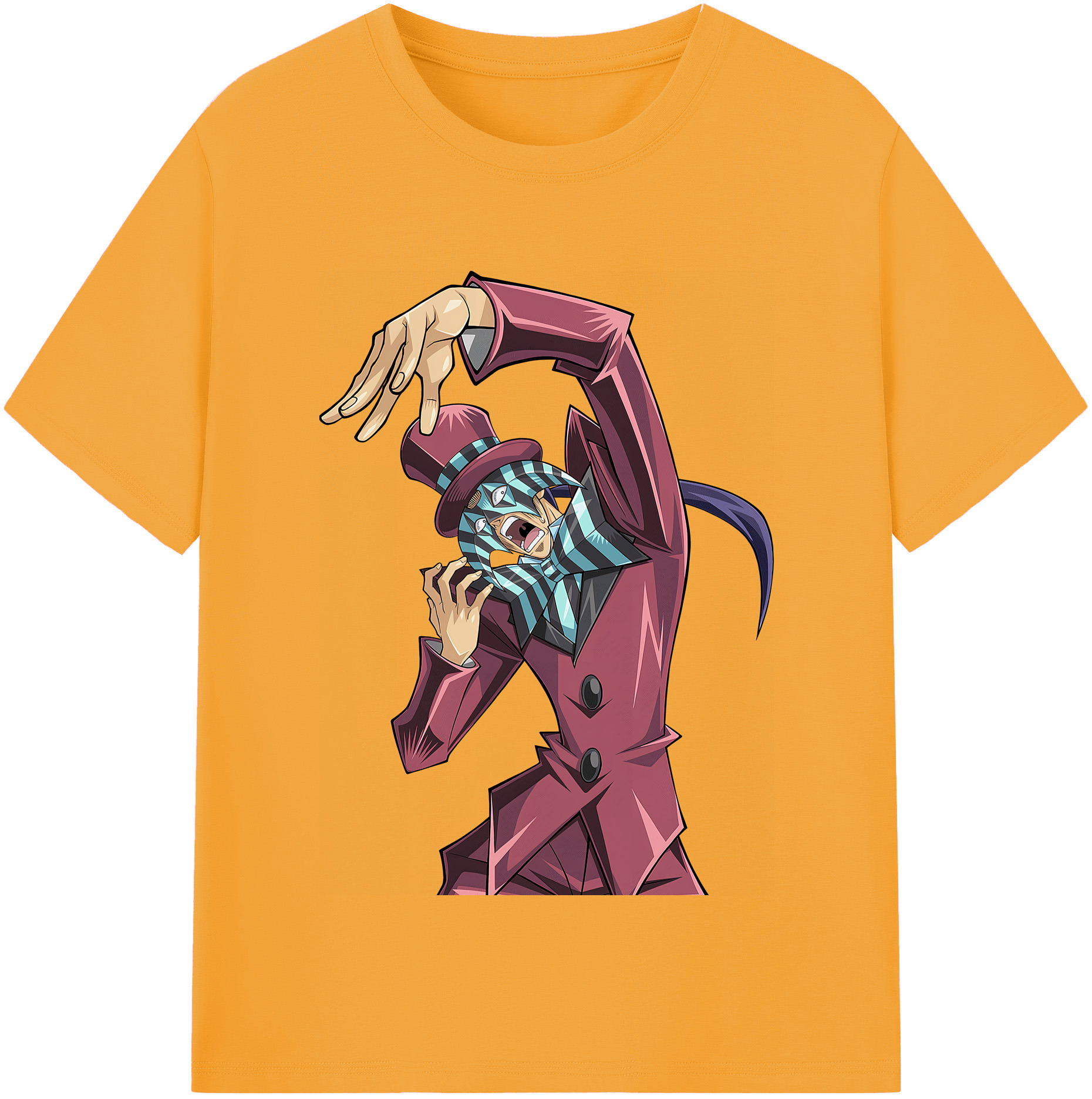 （画像用） 遊☆戯☆王 Yu-Gi-Oh! レディースカジュアルプリントTシャツ（綿100％）