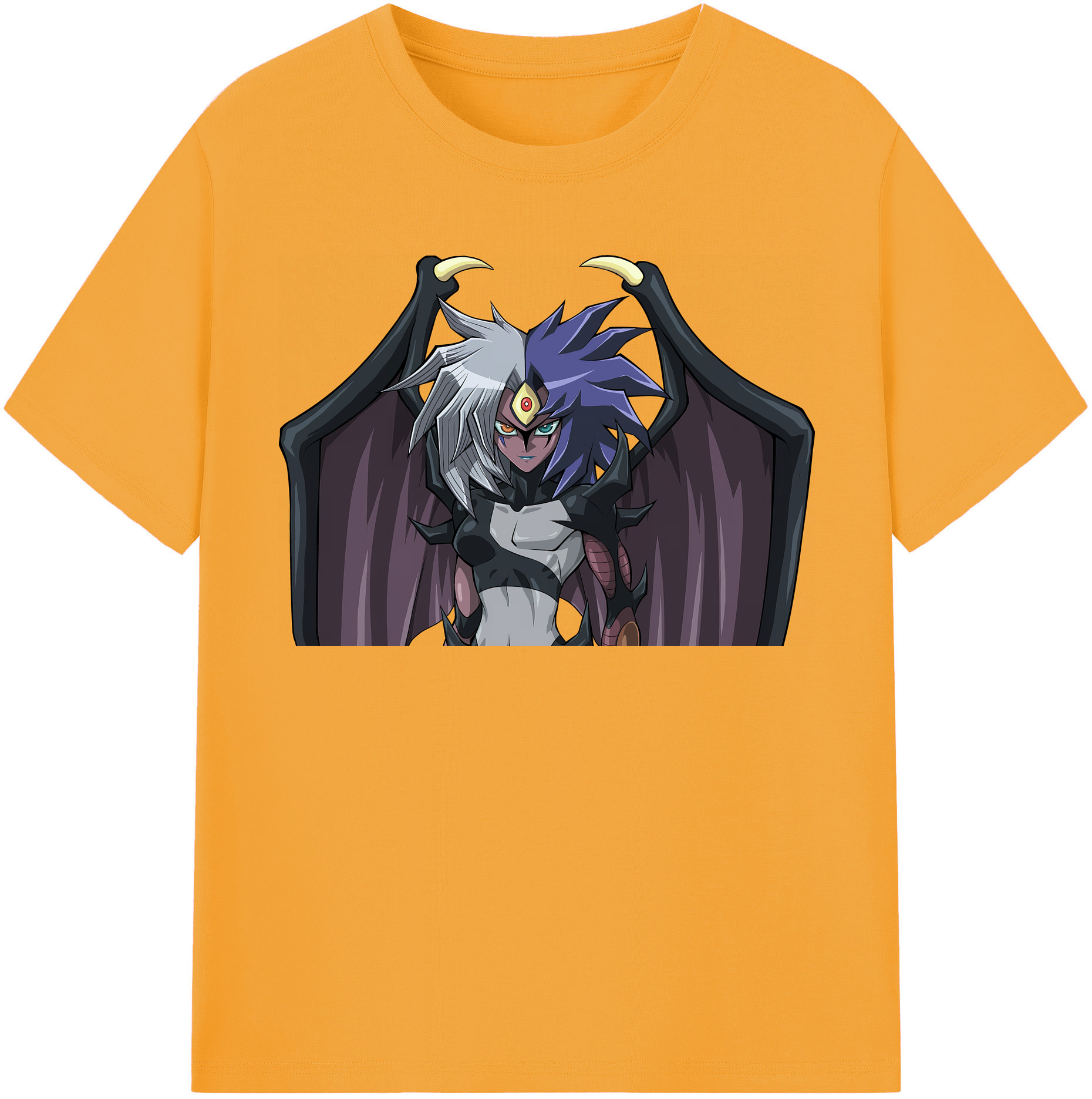 （画像用） 遊☆戯☆王 Yu-Gi-Oh! レディースカジュアルプリントTシャツ（綿100％）
