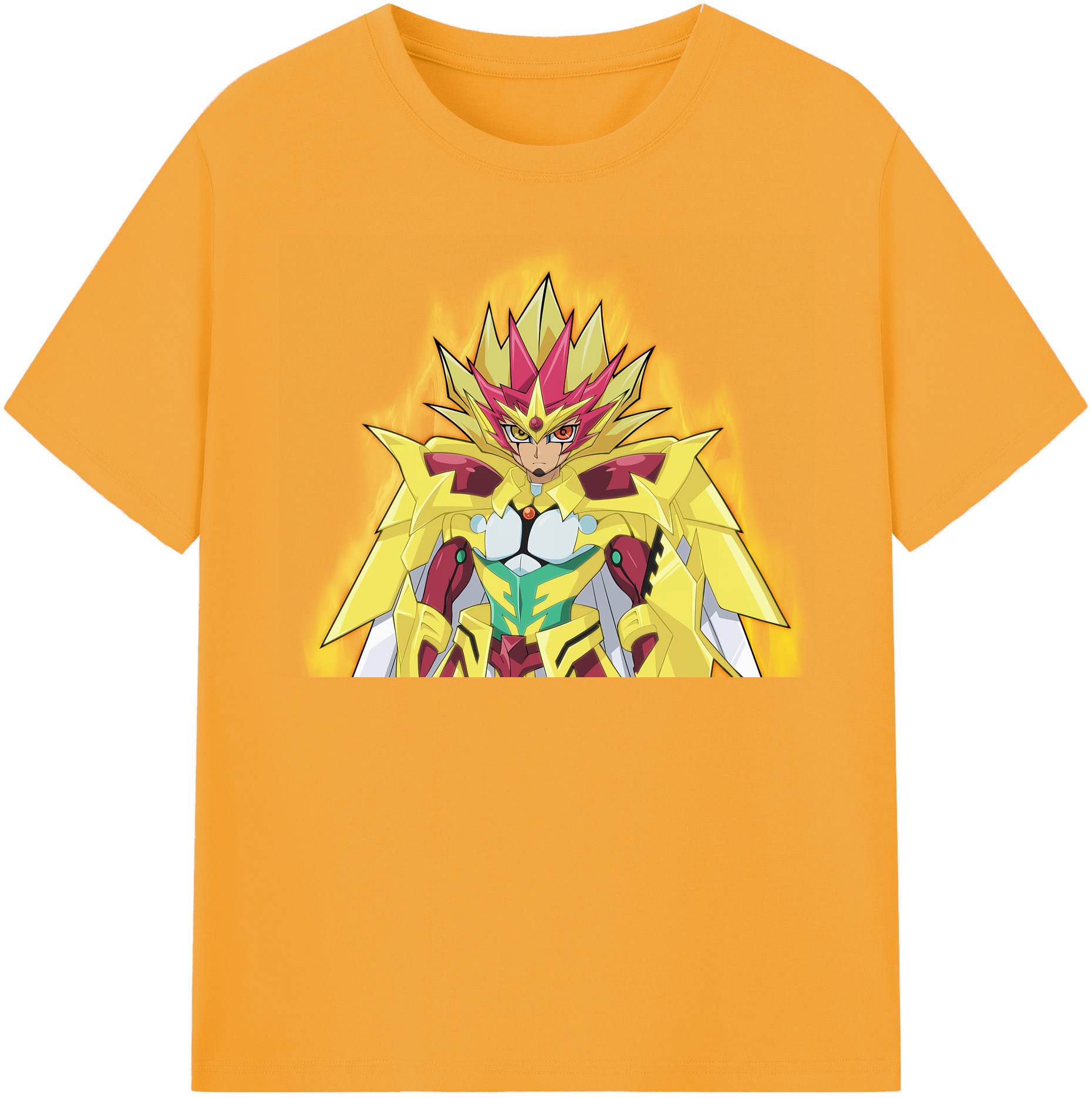（画像用） 遊☆戯☆王 Yu-Gi-Oh! レディースカジュアルプリントTシャツ（綿100％）
