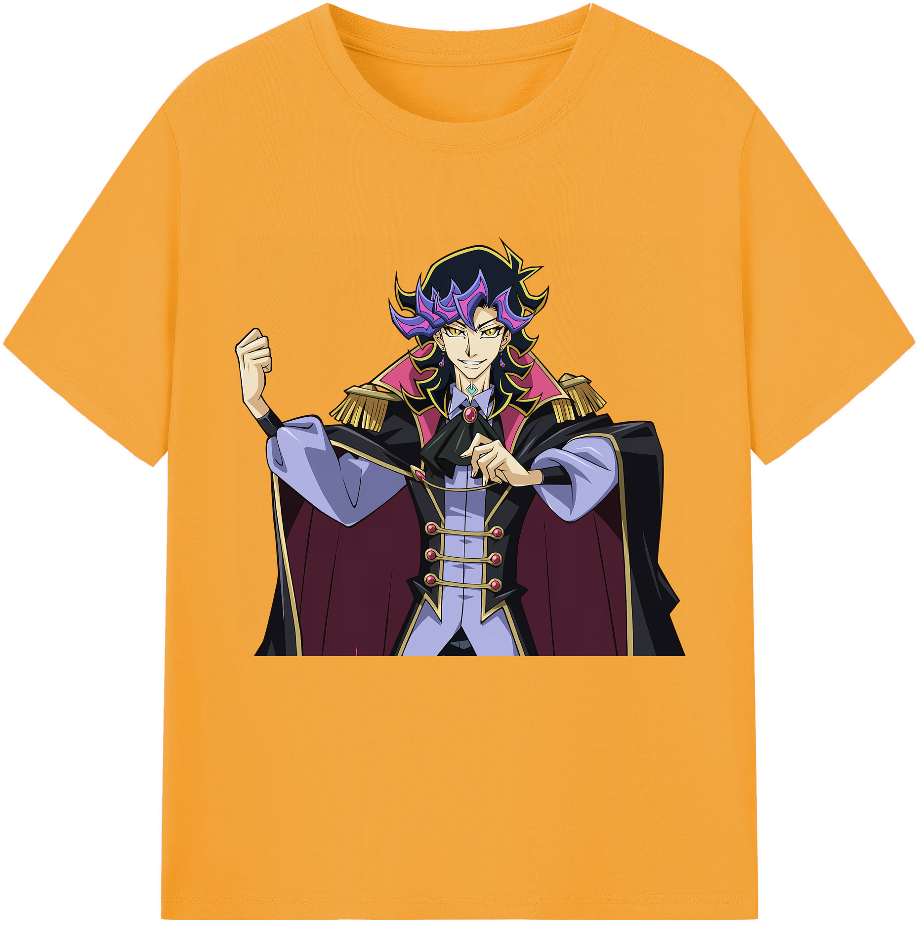 （画像用） 遊☆戯☆王 Yu-Gi-Oh! レディースカジュアルプリントTシャツ（綿100％）