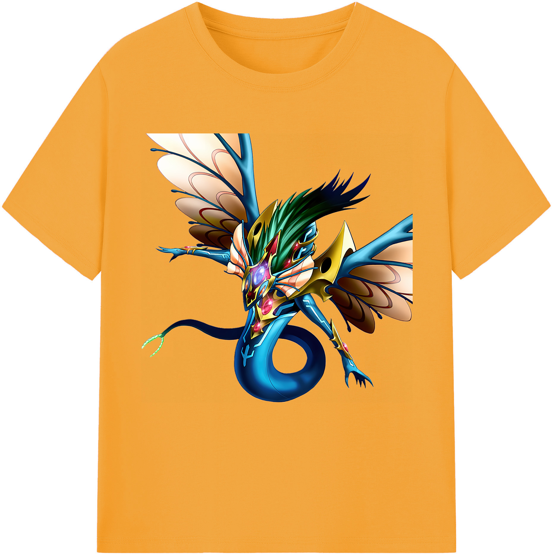 （画像用） 遊☆戯☆王 Yu-Gi-Oh! レディースカジュアルプリントTシャツ（綿100％）