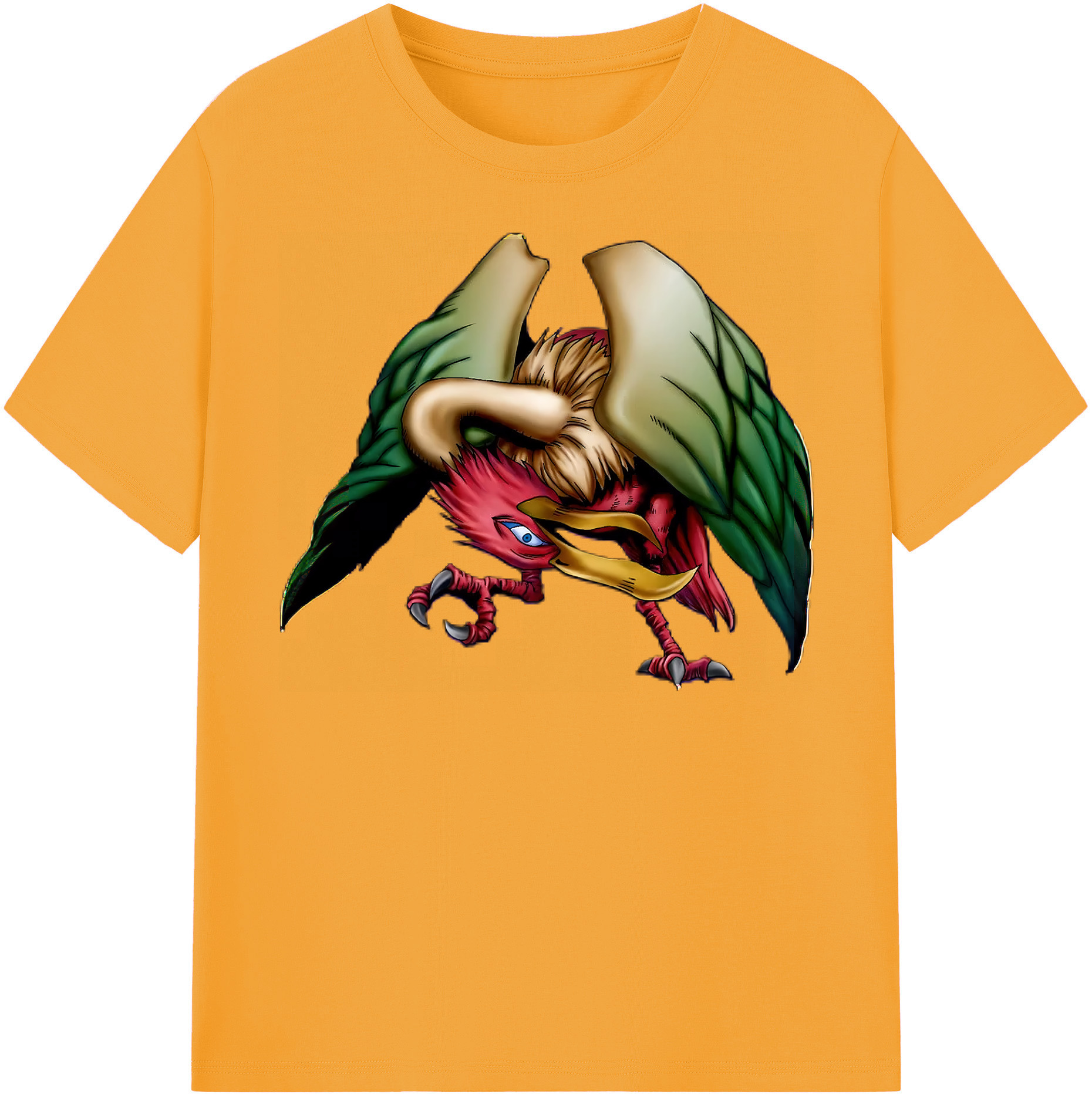 （画像用） 遊☆戯☆王 Yu-Gi-Oh! レディースカジュアルプリントTシャツ（綿100％）