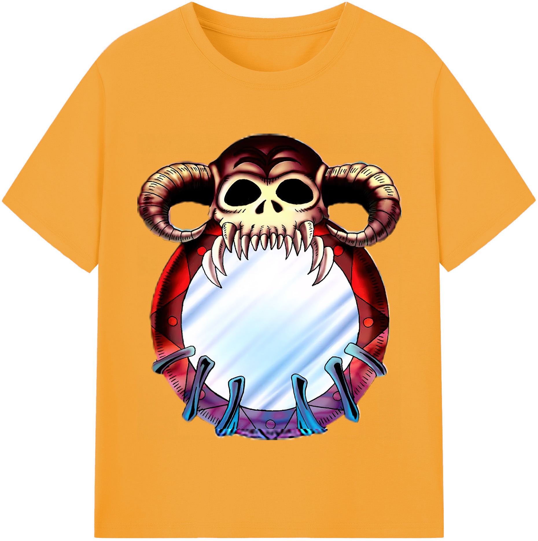 （画像用） 遊☆戯☆王 Yu-Gi-Oh! レディースカジュアルプリントTシャツ（綿100％）