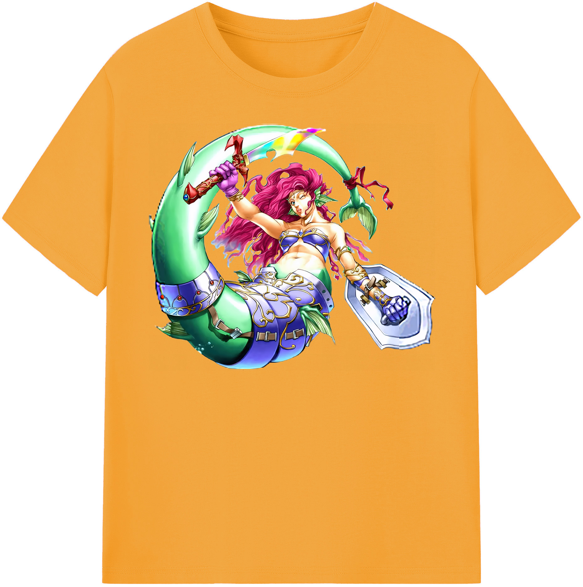 （画像用） 遊☆戯☆王 Yu-Gi-Oh! レディースカジュアルプリントTシャツ（綿100％）