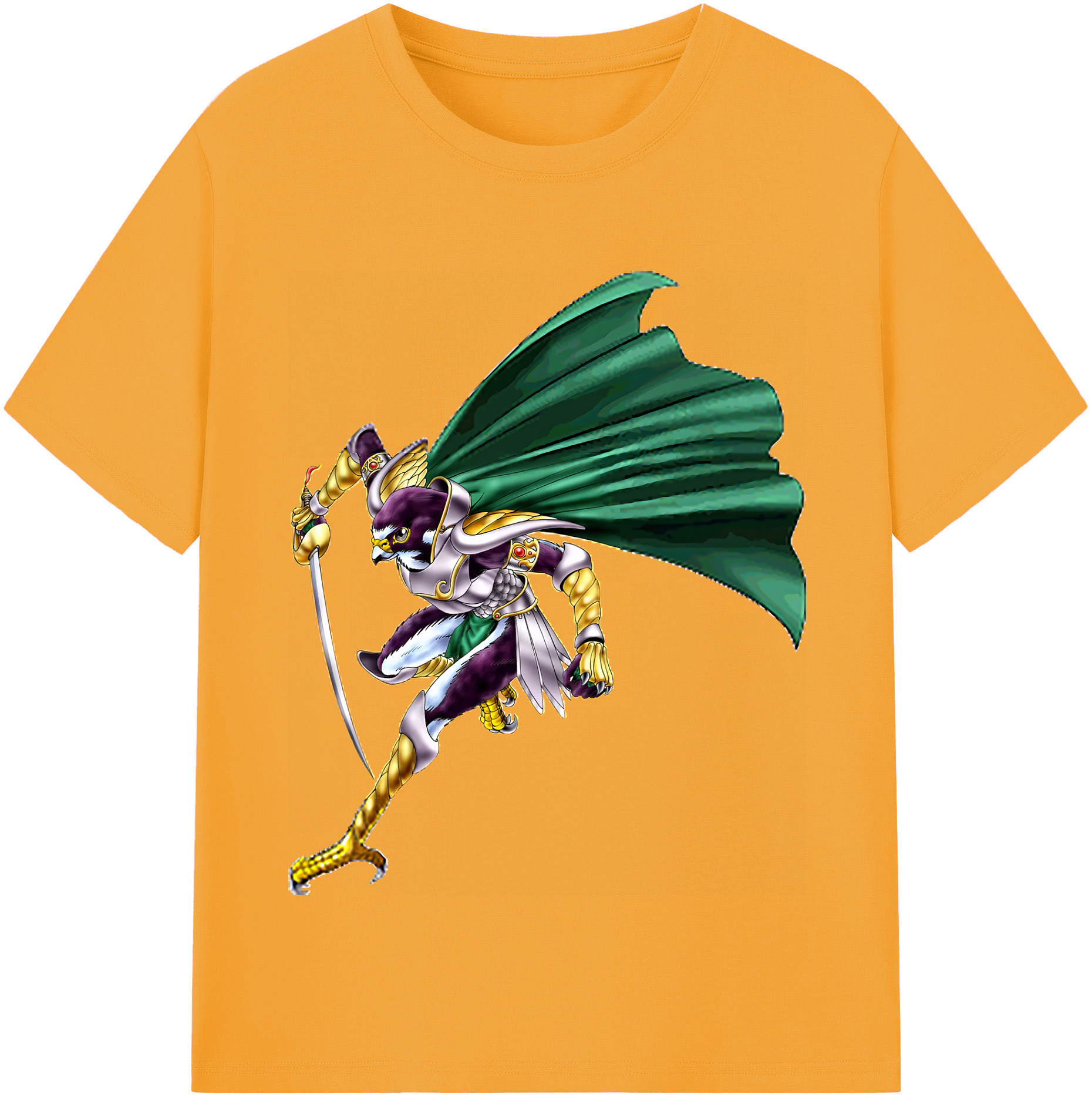 （画像用） 遊☆戯☆王 Yu-Gi-Oh! レディースカジュアルプリントTシャツ（綿100％）