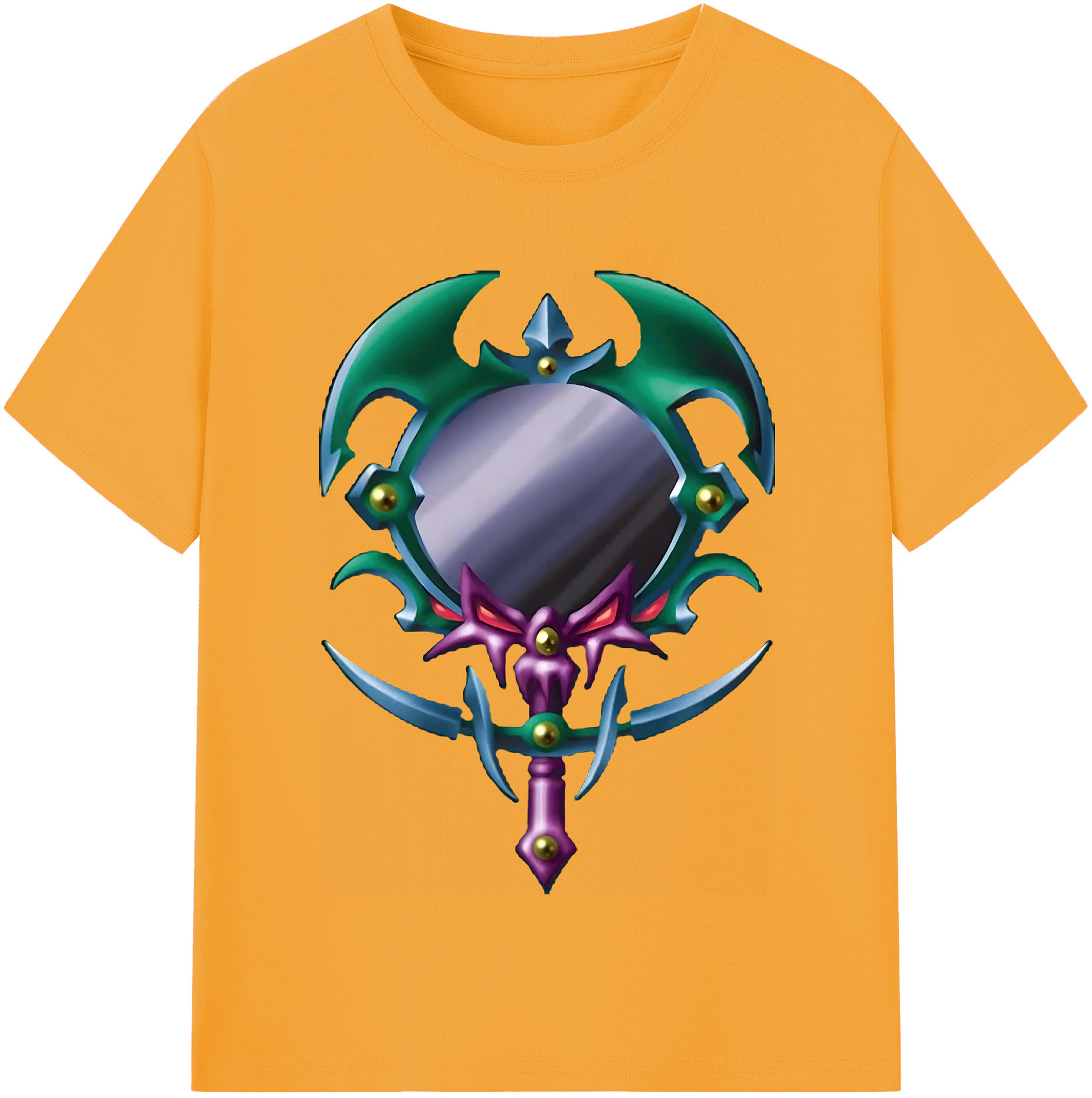 （画像用） 遊☆戯☆王 Yu-Gi-Oh! レディースカジュアルプリントTシャツ（綿100％）