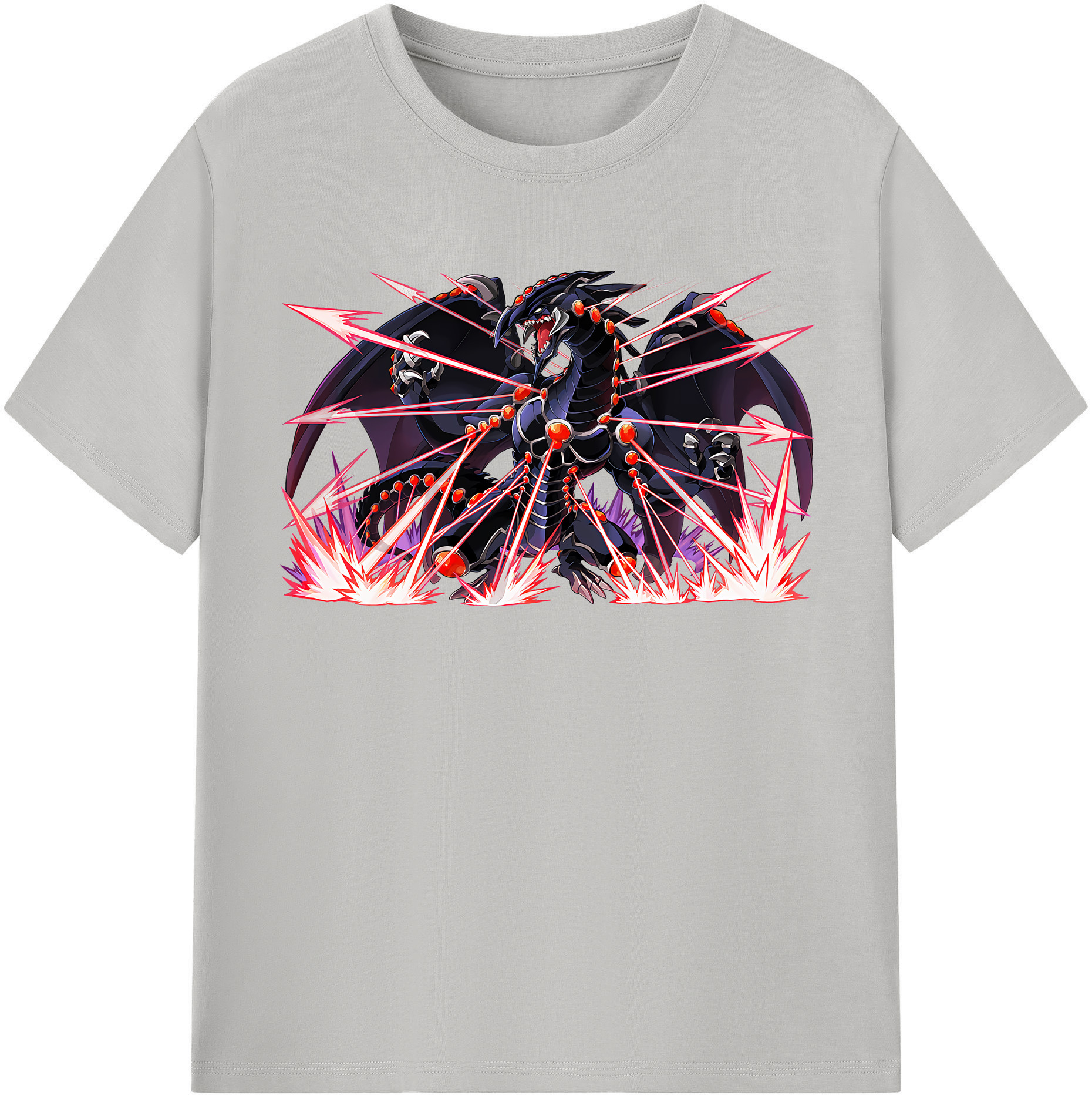 （画像用） 遊☆戯☆王 Yu-Gi-Oh! レディースカジュアルプリントTシャツ（綿100％）