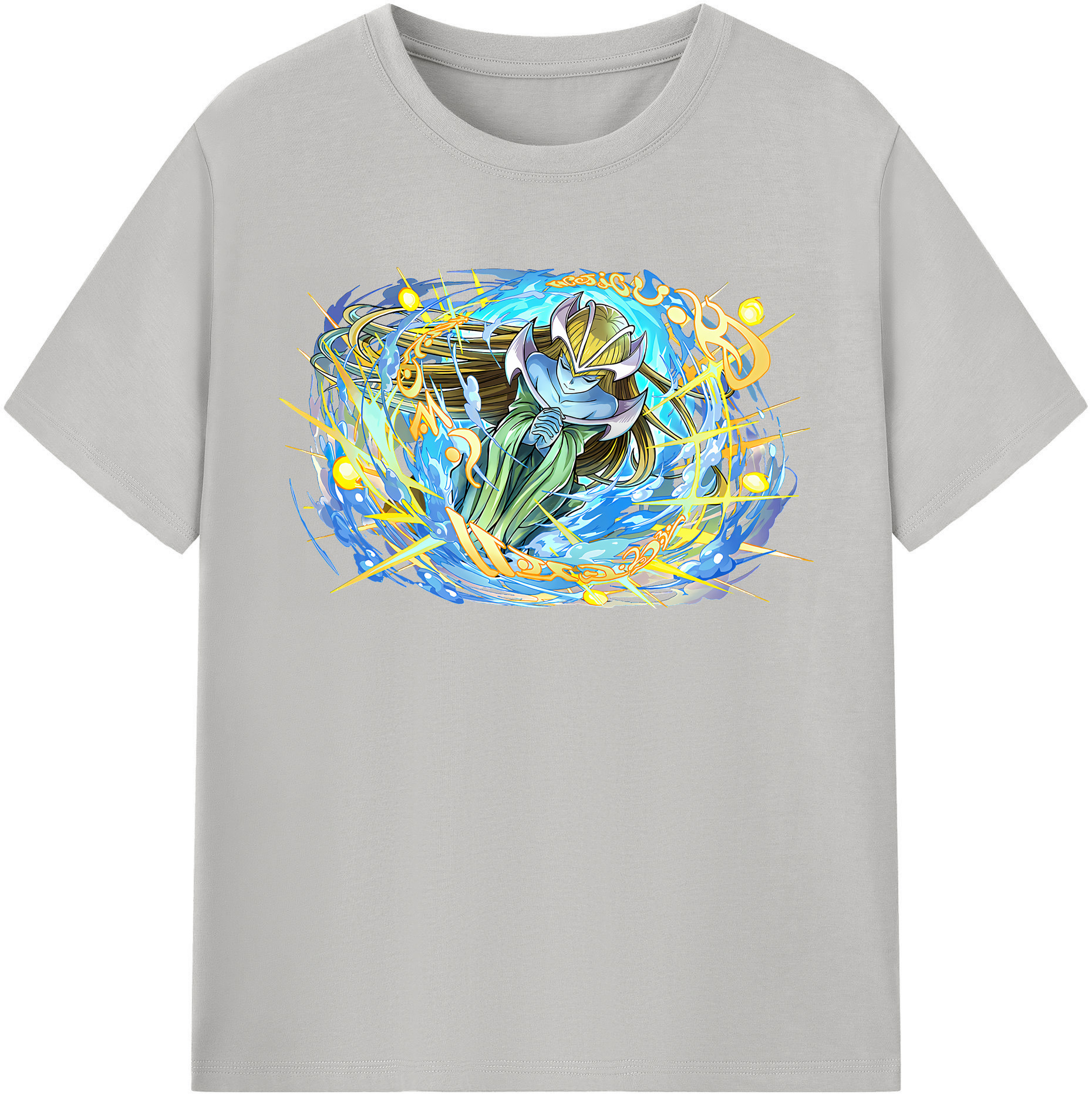 （画像用） 遊☆戯☆王 Yu-Gi-Oh! レディースカジュアルプリントTシャツ（綿100％）