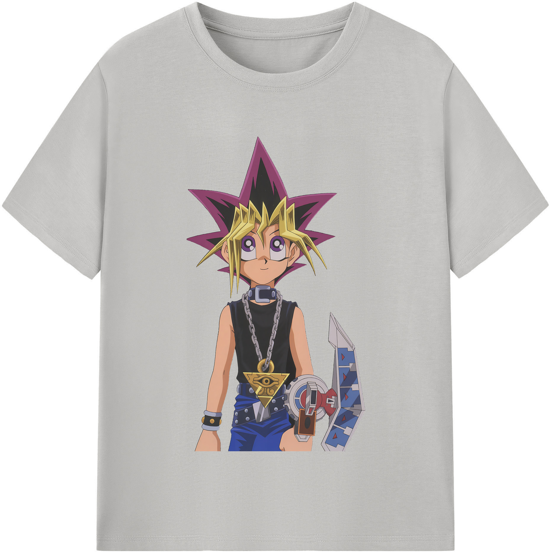 （画像用） 遊☆戯☆王 Yu-Gi-Oh! レディースカジュアルプリントTシャツ（綿100％）