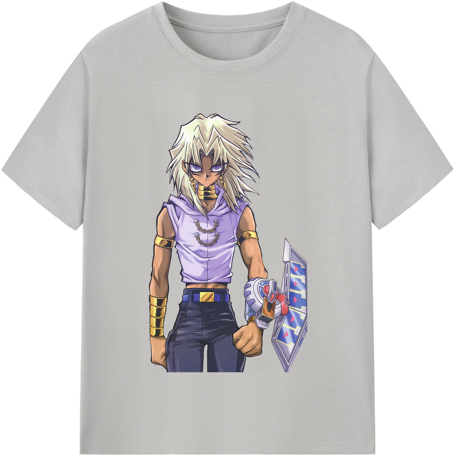 （画像用） 遊☆戯☆王 Yu-Gi-Oh! レディースカジュアルプリントTシャツ（綿100％）