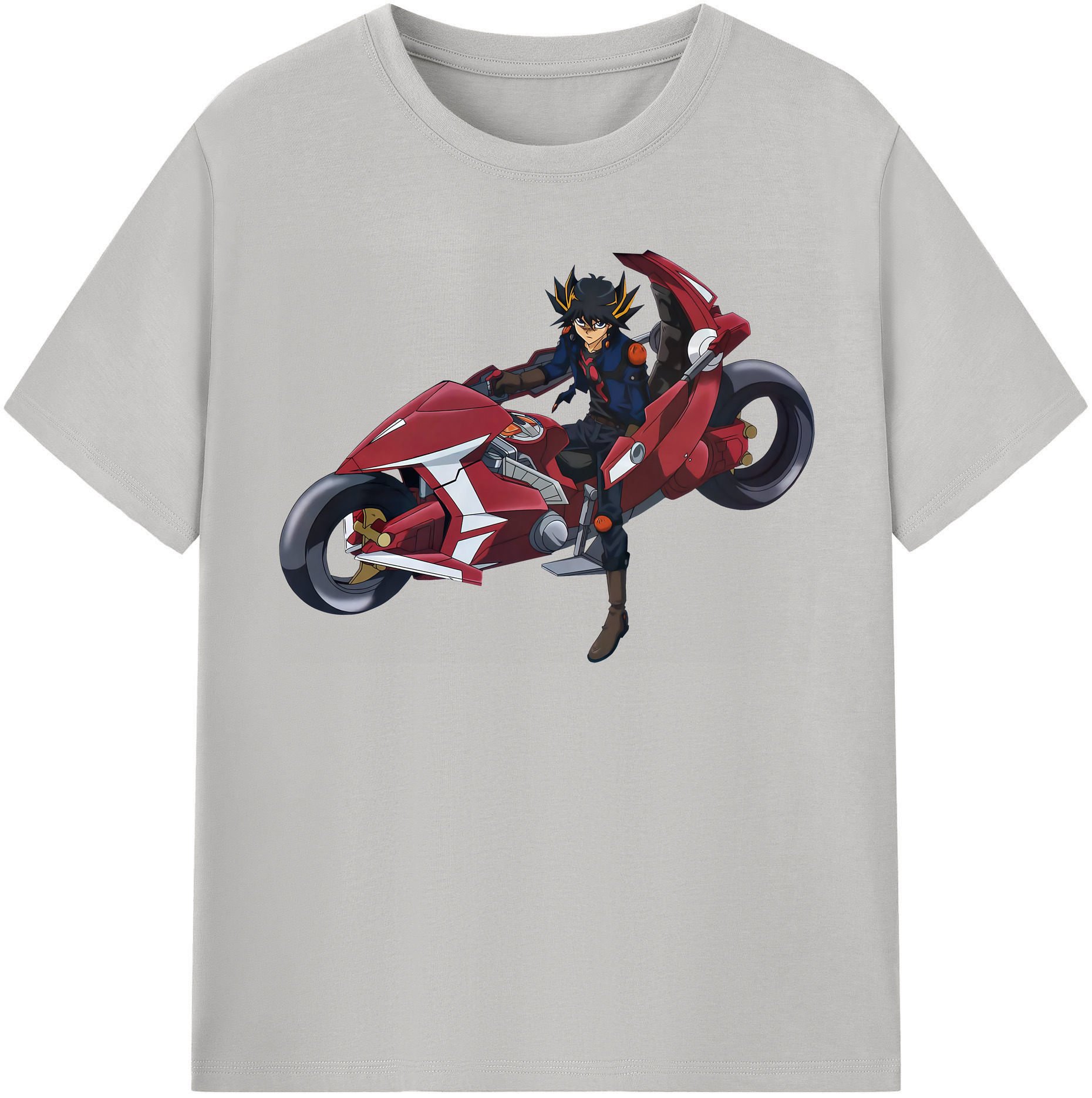 （画像用） 遊☆戯☆王 Yu-Gi-Oh! レディースカジュアルプリントTシャツ（綿100％）