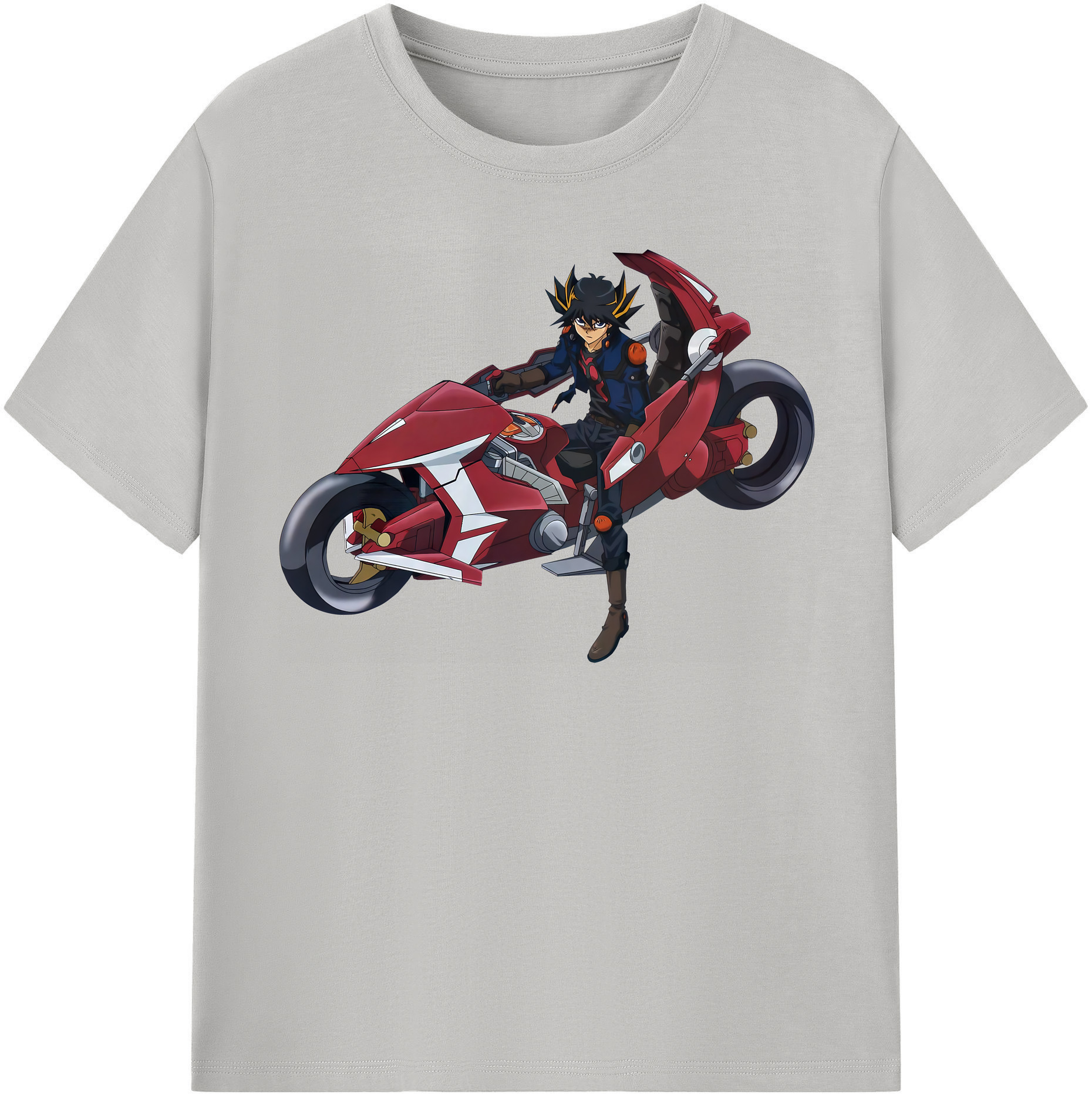 （画像用） 遊☆戯☆王 Yu-Gi-Oh! レディースカジュアルプリントTシャツ（綿100％）