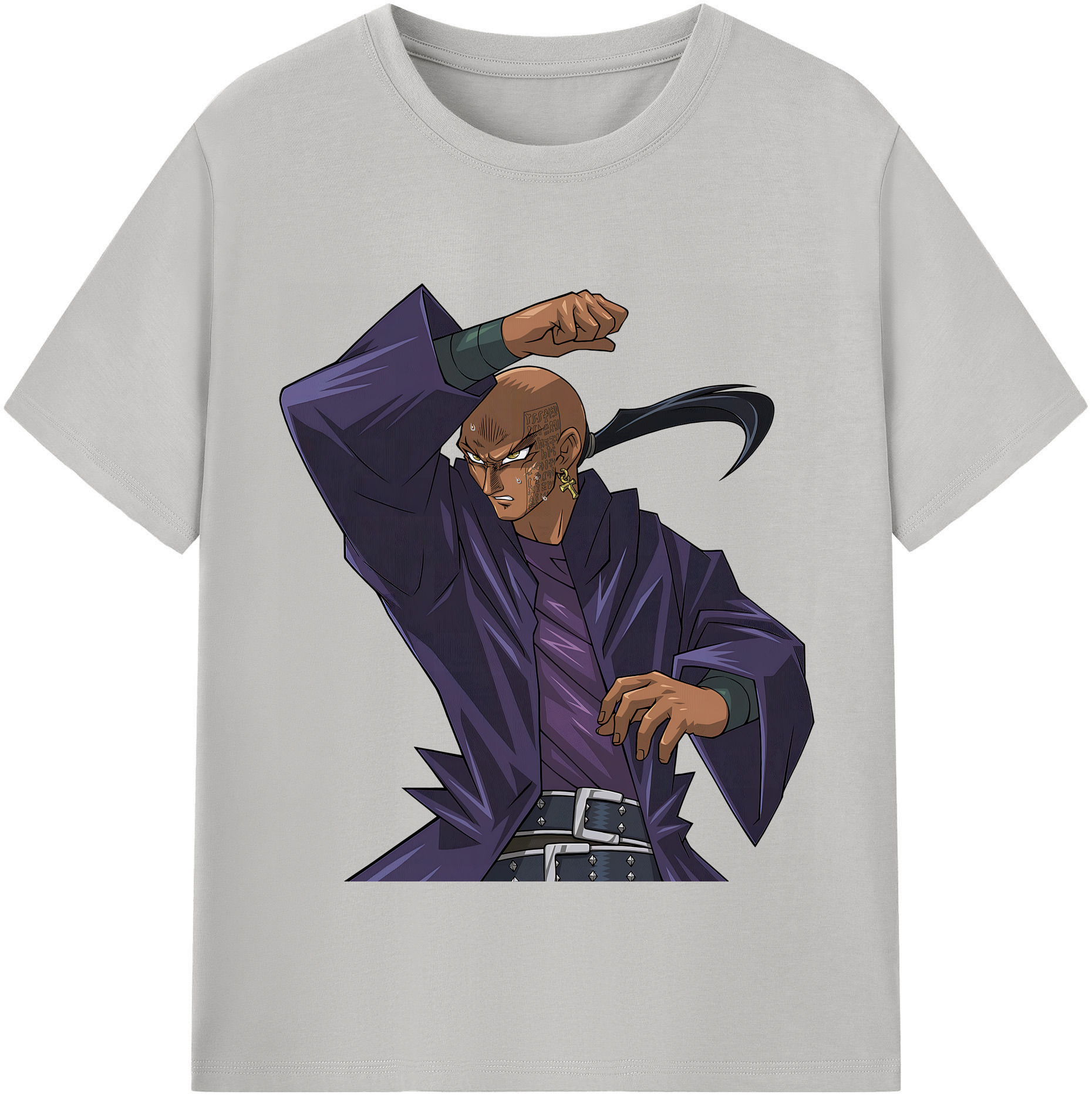 （画像用） 遊☆戯☆王 Yu-Gi-Oh! レディースカジュアルプリントTシャツ（綿100％）