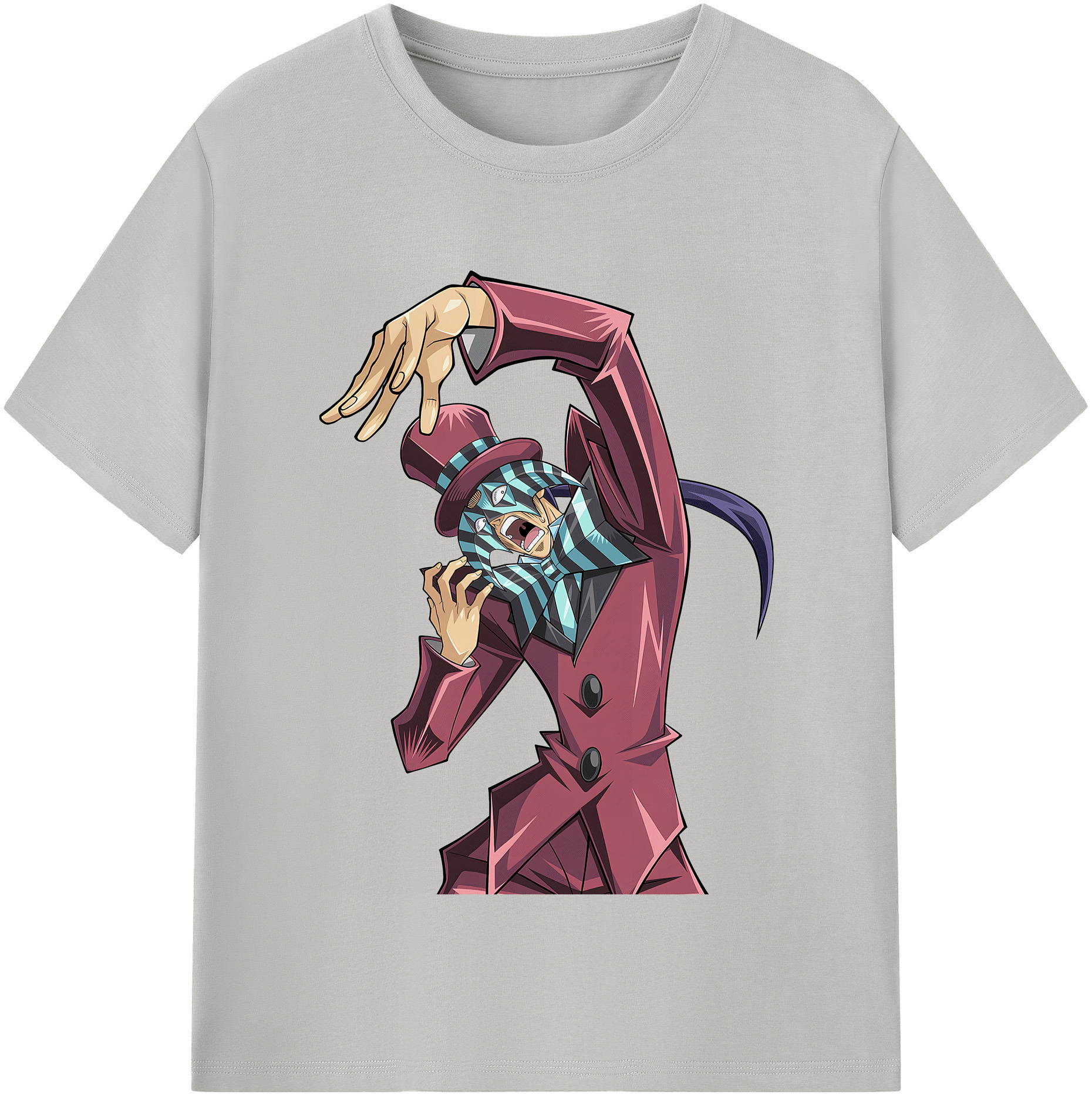 （画像用） 遊☆戯☆王 Yu-Gi-Oh! レディースカジュアルプリントTシャツ（綿100％）