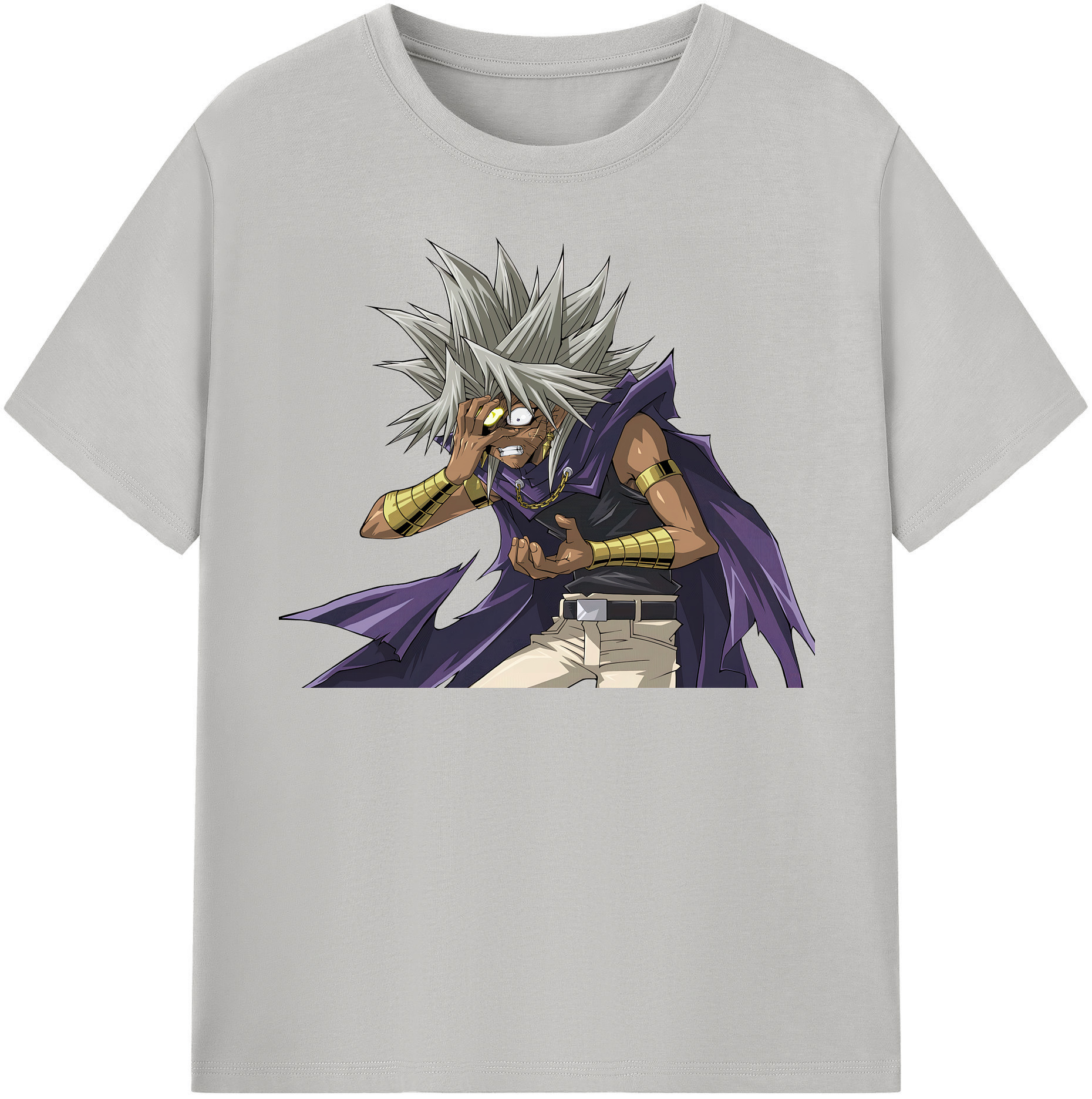 （画像用） 遊☆戯☆王 Yu-Gi-Oh! レディースカジュアルプリントTシャツ（綿100％）