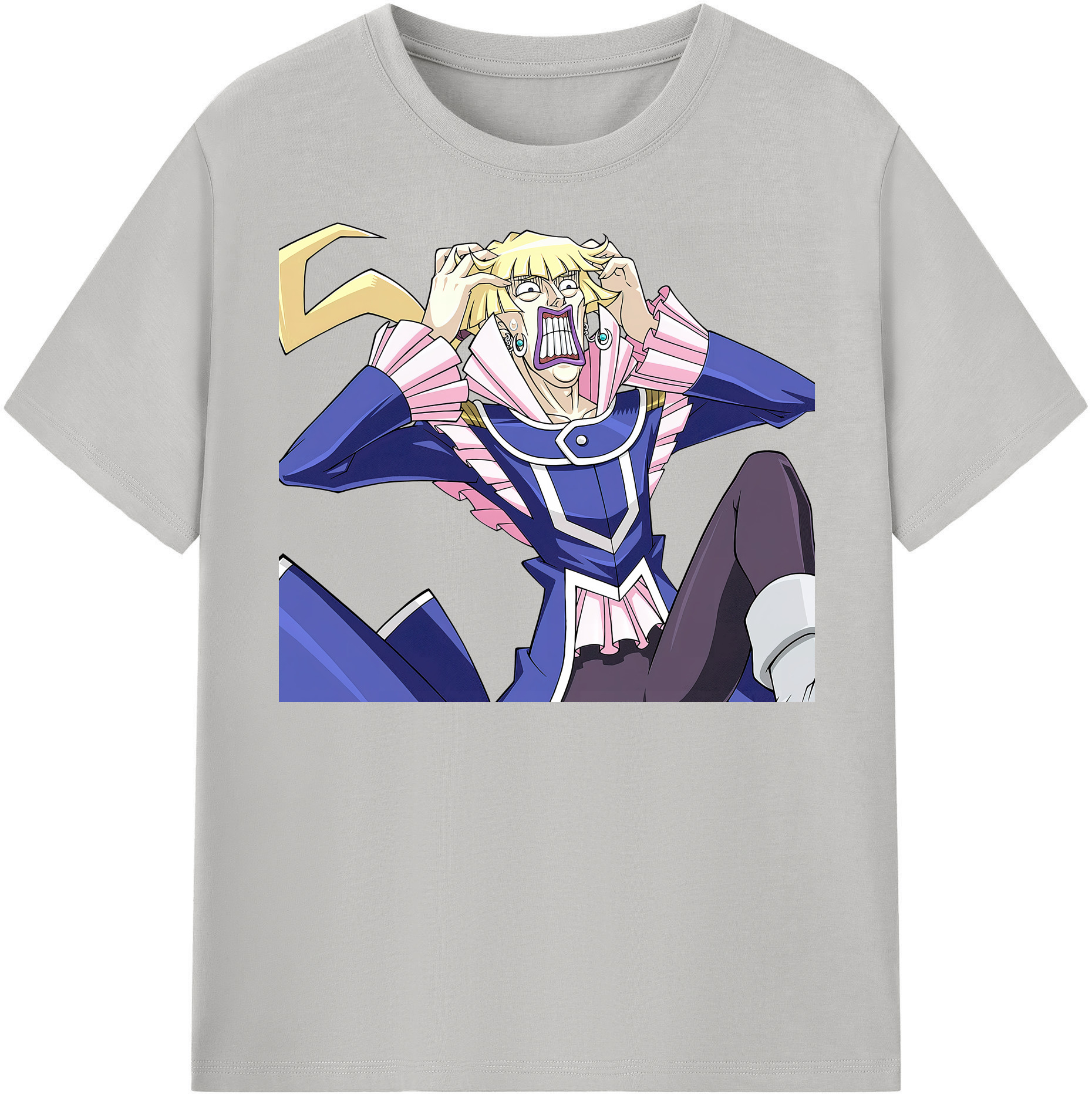 （画像用） 遊☆戯☆王 Yu-Gi-Oh! レディースカジュアルプリントTシャツ（綿100％）