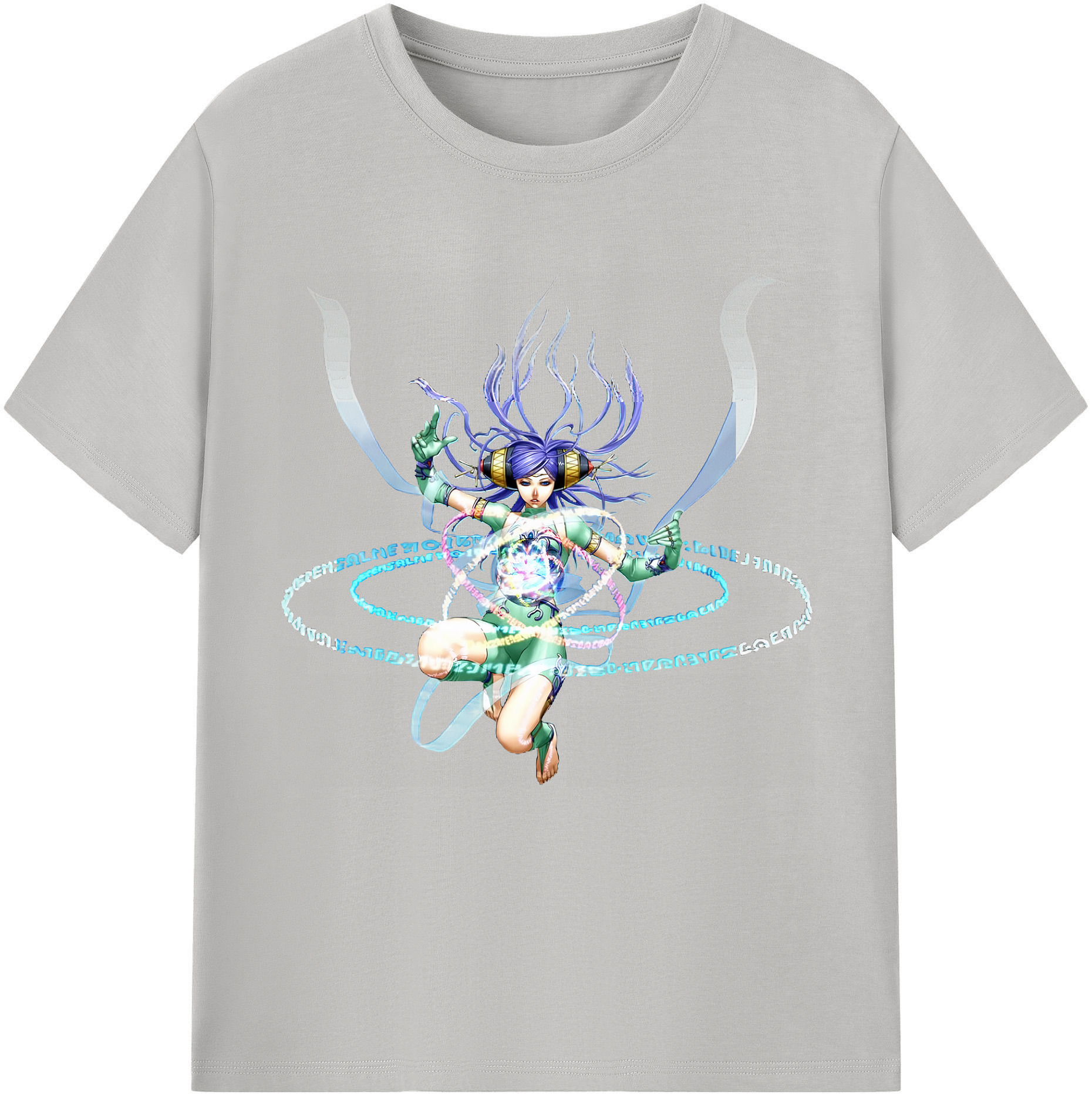 （画像用） 遊☆戯☆王 Yu-Gi-Oh! レディースカジュアルプリントTシャツ（綿100％）