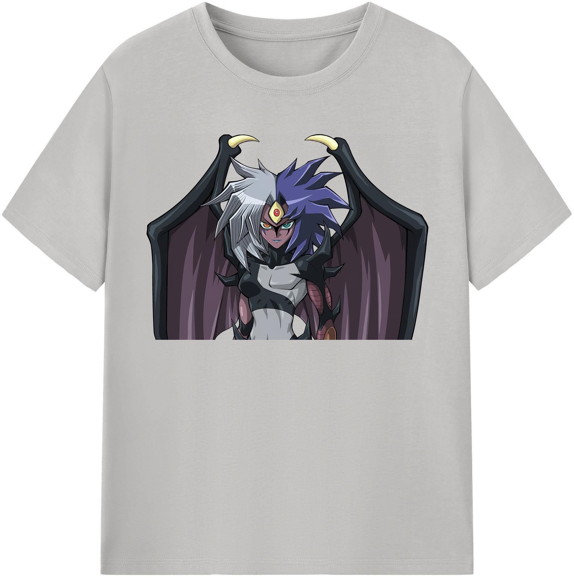 （画像用） 遊☆戯☆王 Yu-Gi-Oh! レディースカジュアルプリントTシャツ（綿100％）