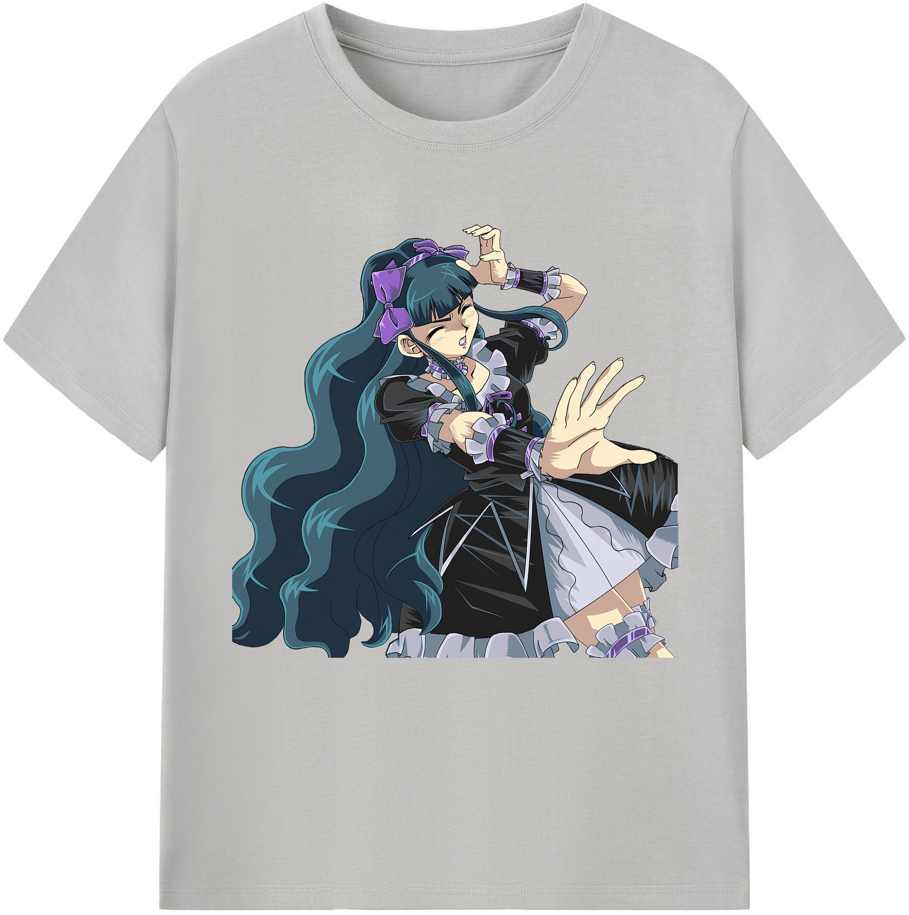 （画像用） 遊☆戯☆王 Yu-Gi-Oh! レディースカジュアルプリントTシャツ（綿100％）