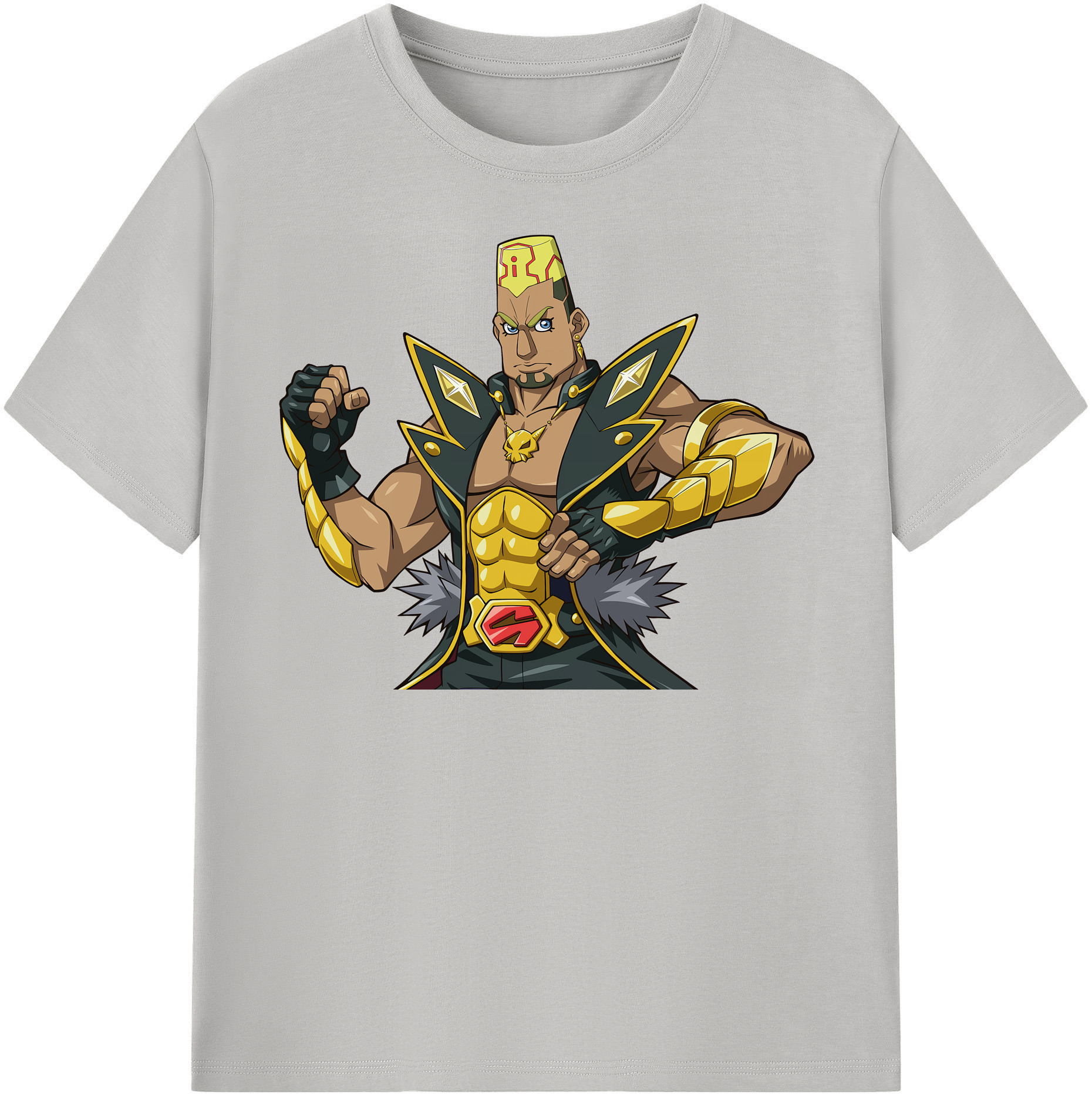 （画像用） 遊☆戯☆王 Yu-Gi-Oh! レディースカジュアルプリントTシャツ（綿100％）