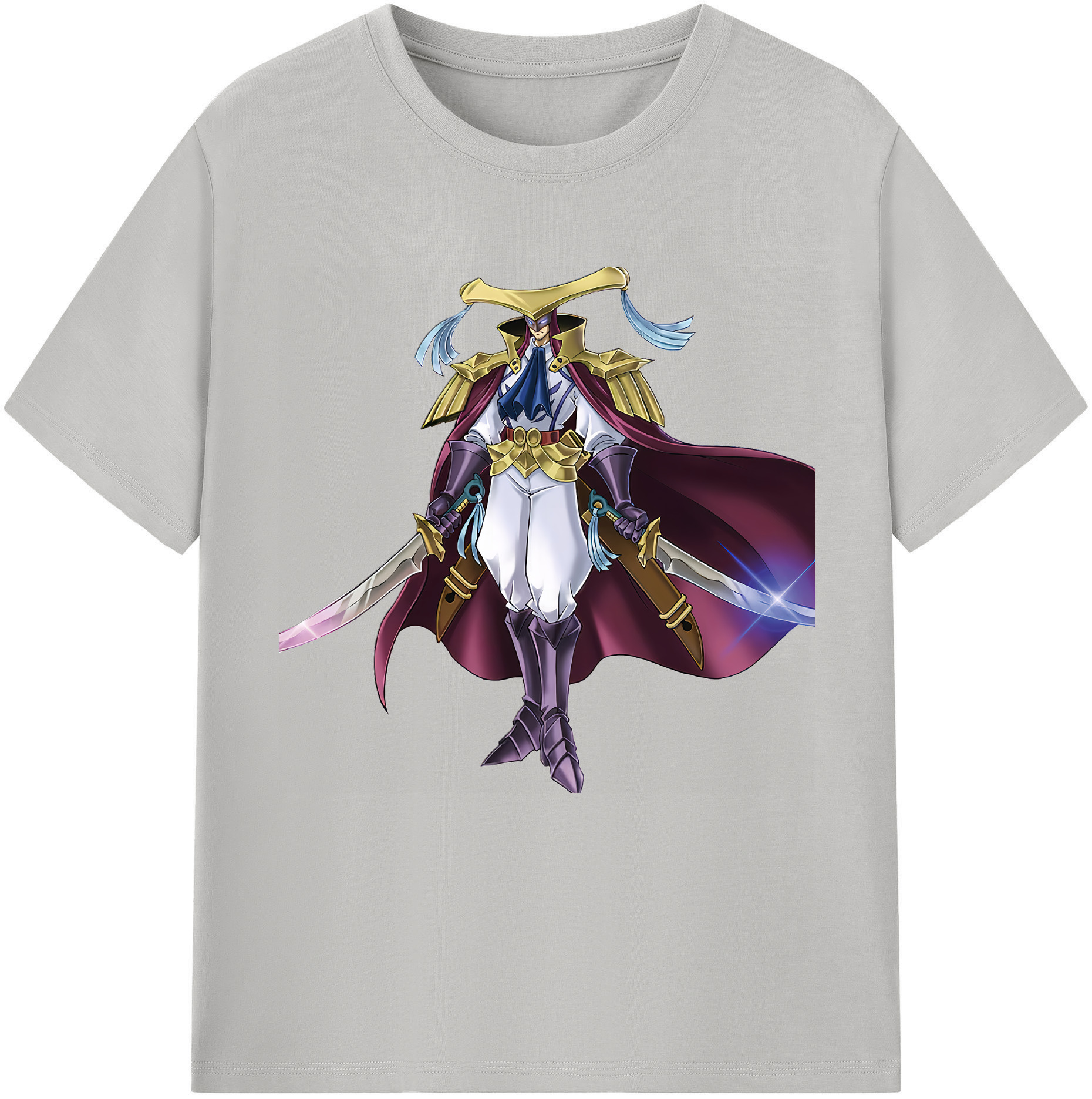 （画像用） 遊☆戯☆王 Yu-Gi-Oh! レディースカジュアルプリントTシャツ（綿100％）