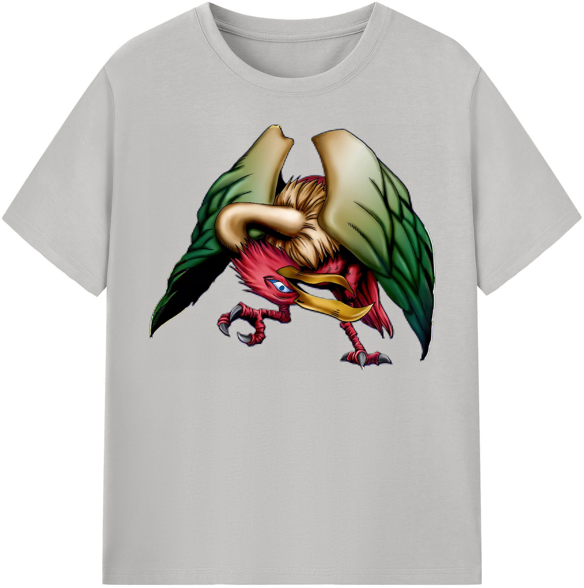 （画像用） 遊☆戯☆王 Yu-Gi-Oh! レディースカジュアルプリントTシャツ（綿100％）